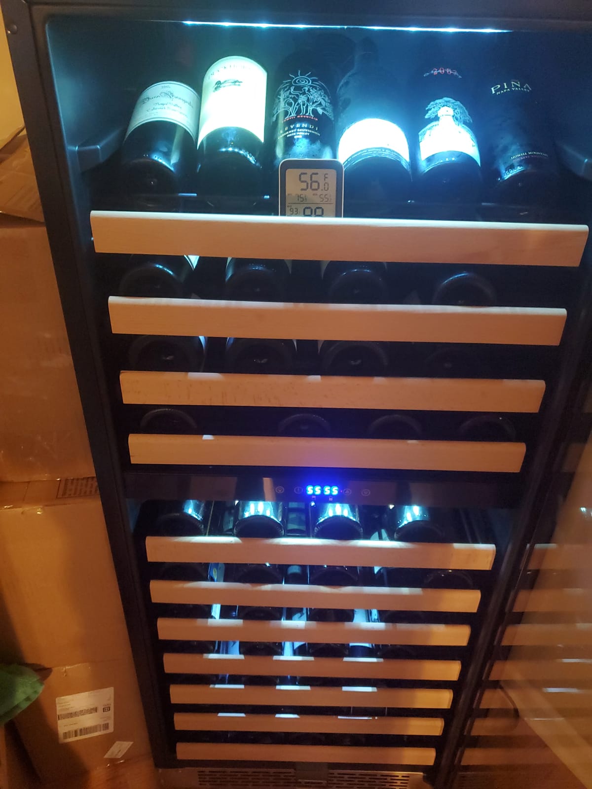 Whynter Built-in Wine Refrigerator, 100 Bottle, Large Capacity, BWR-1002SD customer photo 1