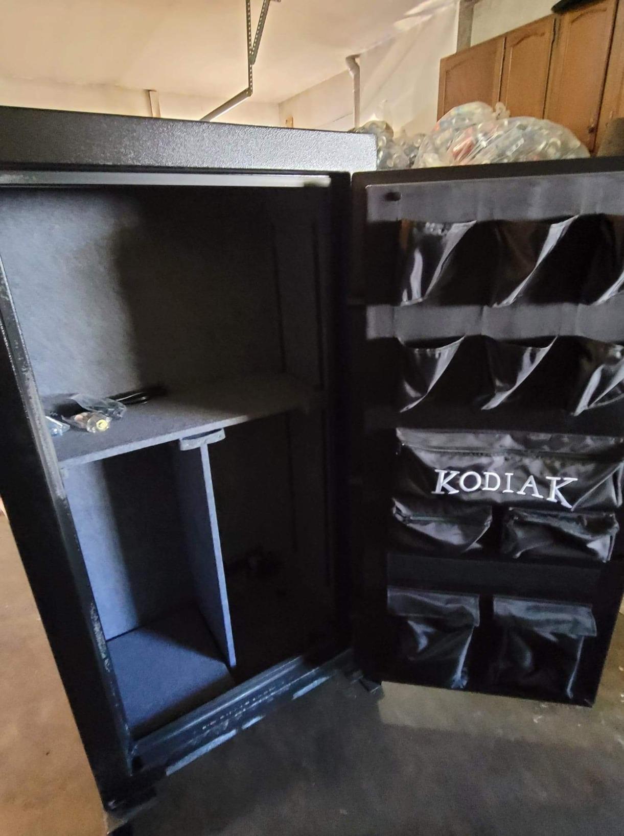 Kodiak Gun Safe for Rifles & Pistols, KBX5933 by Rhino Metals with New SafeX Security System, 46 Long Guns & 6 Handguns, 40 Minute Fire Protection, Door Organizer for Handguns & Ammo, 470lbs customer photo 1