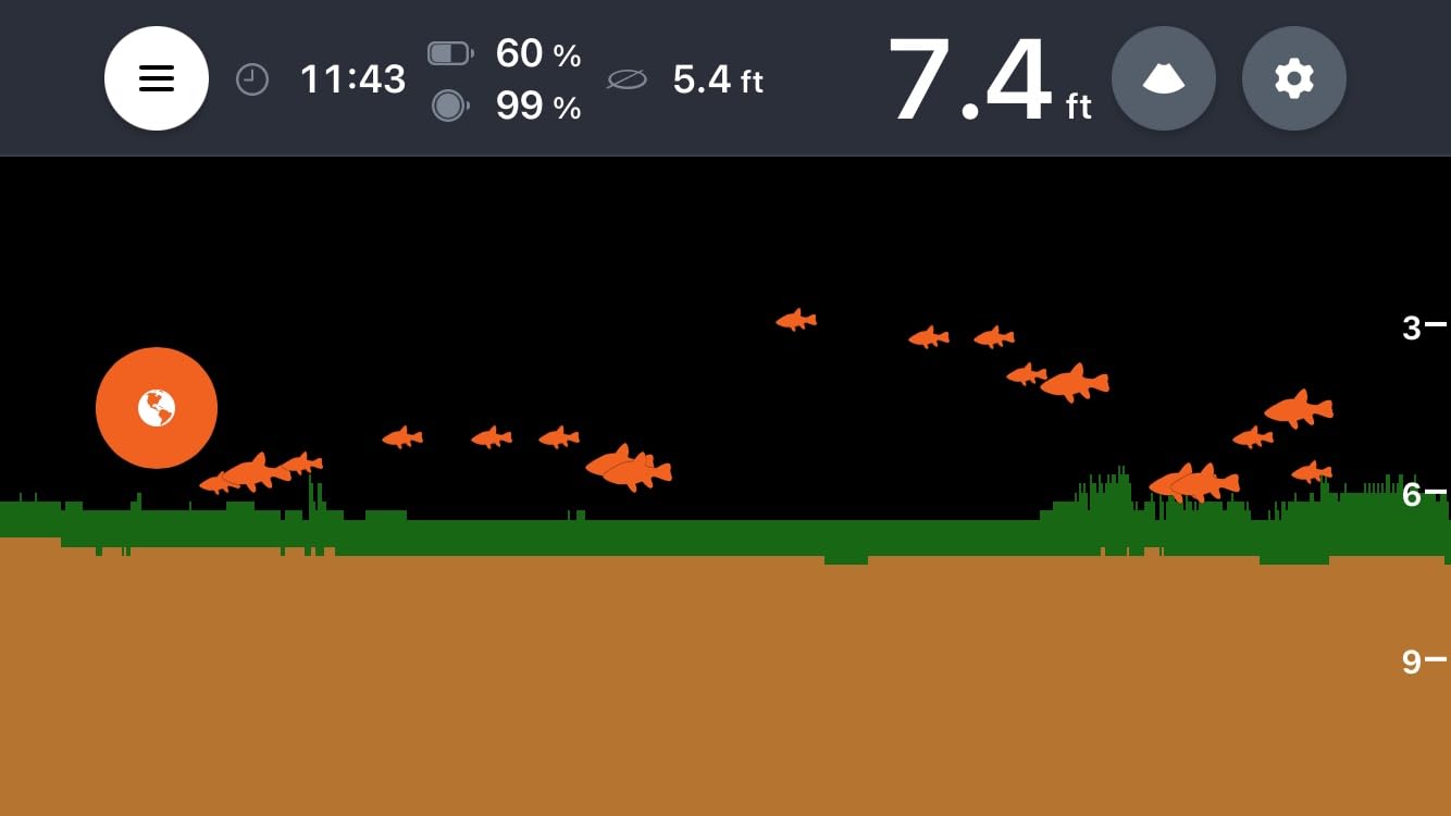 Deeper Start Fish Finder - Portable and Depth Finder for Recreational Fishing from Dock, Shore, Bank or Kayak | Castable Deeper Smart Sonar with Free User Friendly App customer photo 1