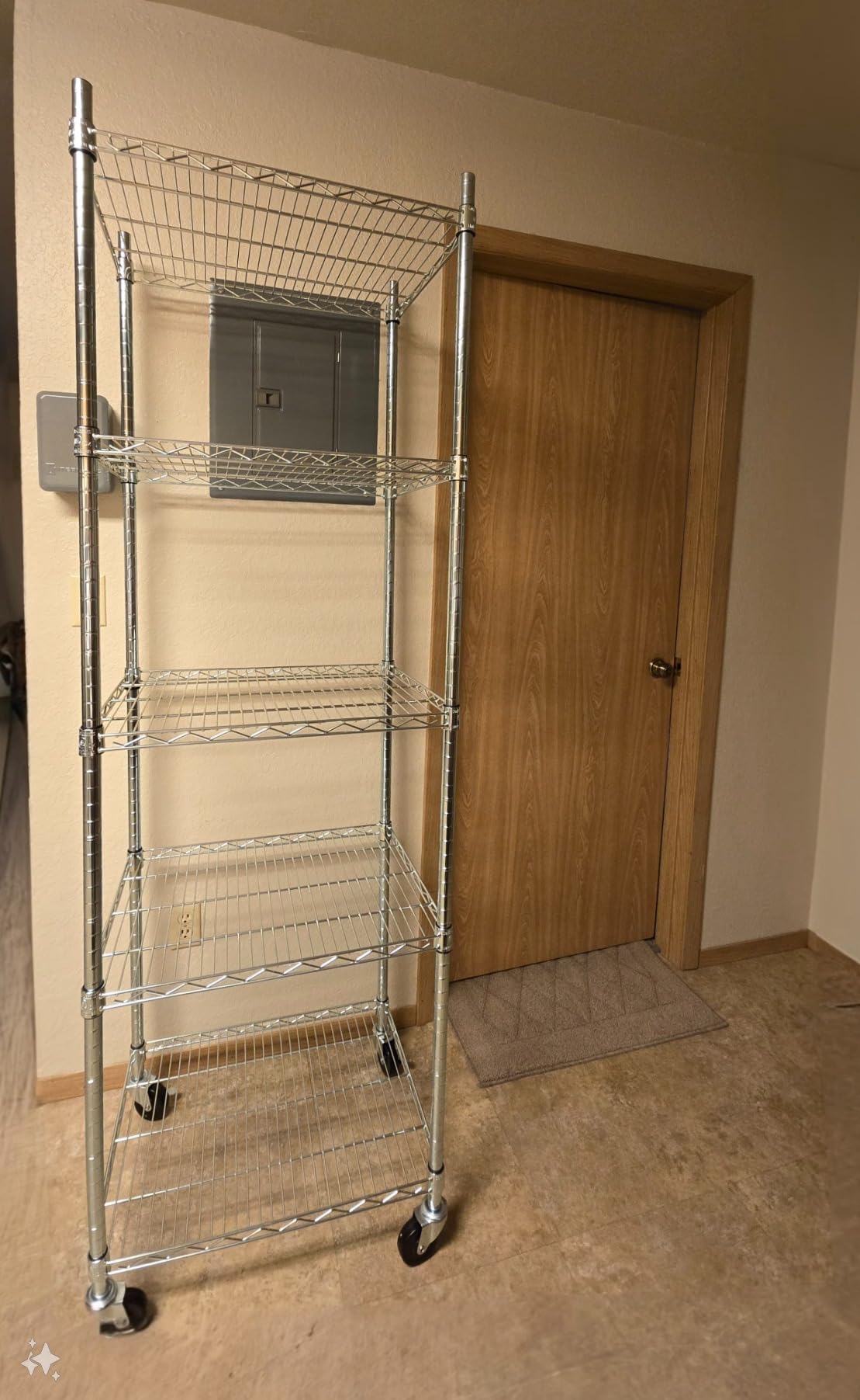UltraDurable 5-Tier NSF Steel Wire Shelving, 24