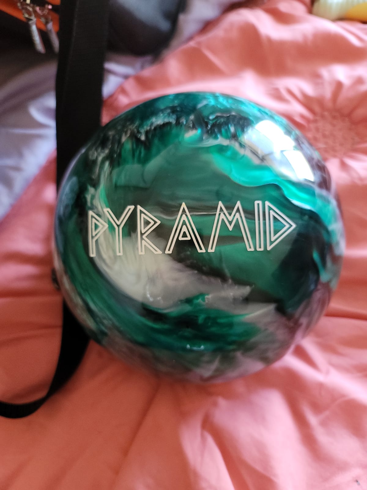 Pyramid Path Polyester Bowling Ball customer photo 1