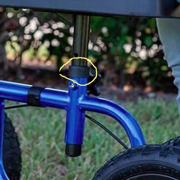 Vive Mobility All Terrain Knee Scooter Walker for Foot Injuries - Adult customer photo 2