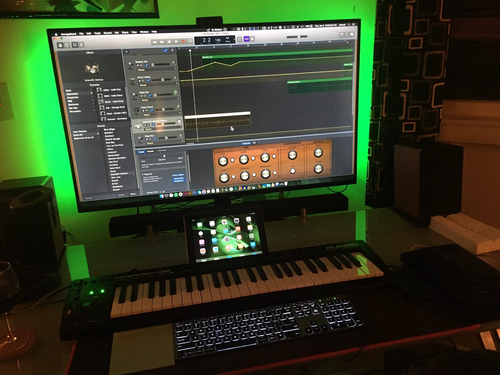 M-AUDIO Keystation 61 MK3 USB MIDI Controller | Synth-Action 61-Key Keyboard, Assignable Controls, Pitch/Mod Wheels, and Bundled DAW Recording Software customer photo 2