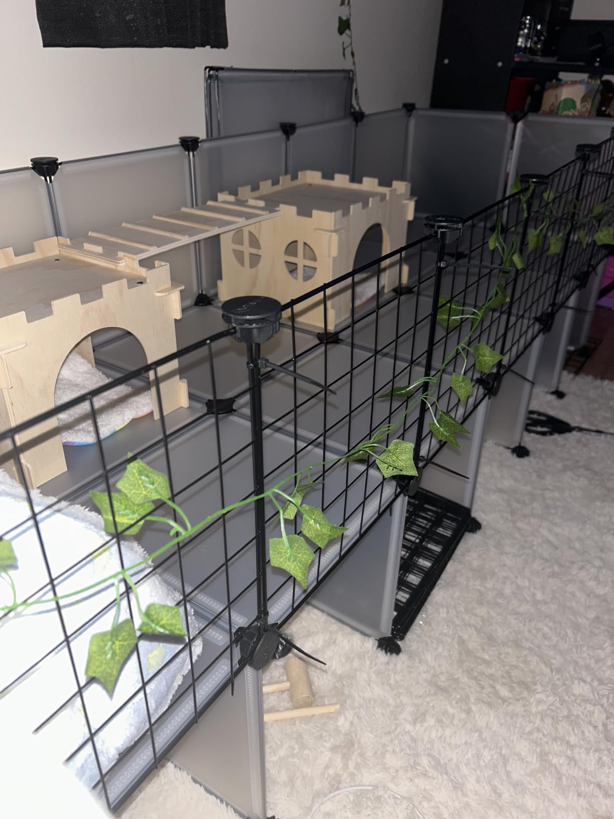 C&AHOME Wire Cube Storage - 9-Cube Organizer, Metal Grids, Bookshelf, Black customer photo 1