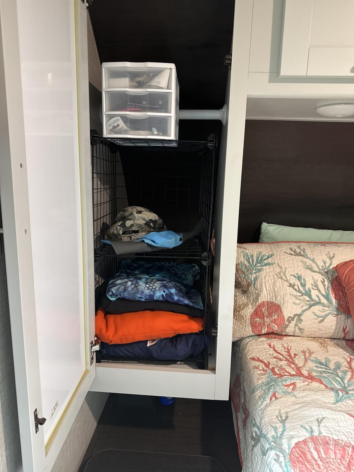 C&AHOME Wire Cube Storage - 9-Cube Organizer, Metal Grids, Bookshelf, Black customer photo 2