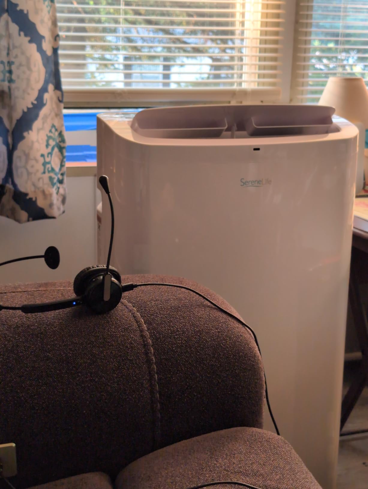 SereneLife Portable Air Conditioner, With Dual Motor, Dehumidifier & Fan | 8,000 BTU AC With Temperature Ranges 64°F-90°F | Fast Powerful Cooling | 3 Fan Speeds, Remote Control, & Window Exhaust Kit customer photo 2