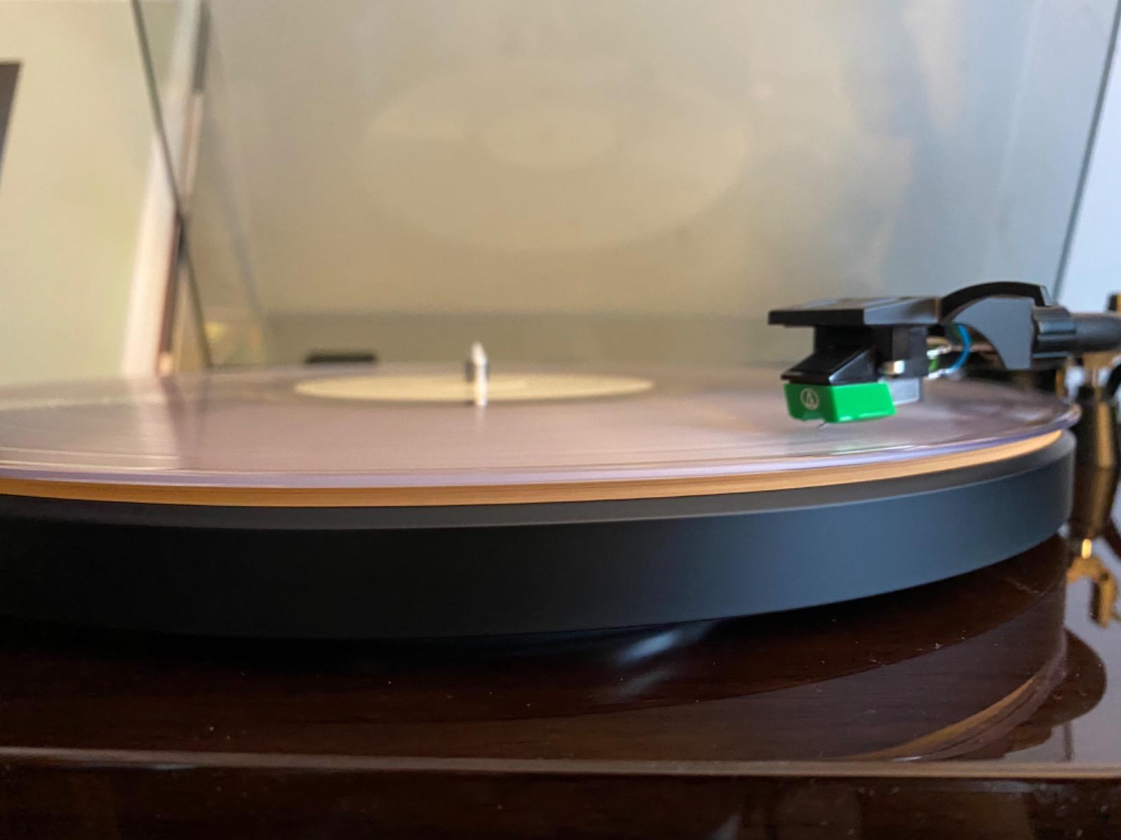 Fluance Turntable Cork Platter Mat - Audiophile Grade Improves Sound & Performance for Vinyl Record Players (TA21) customer photo 2