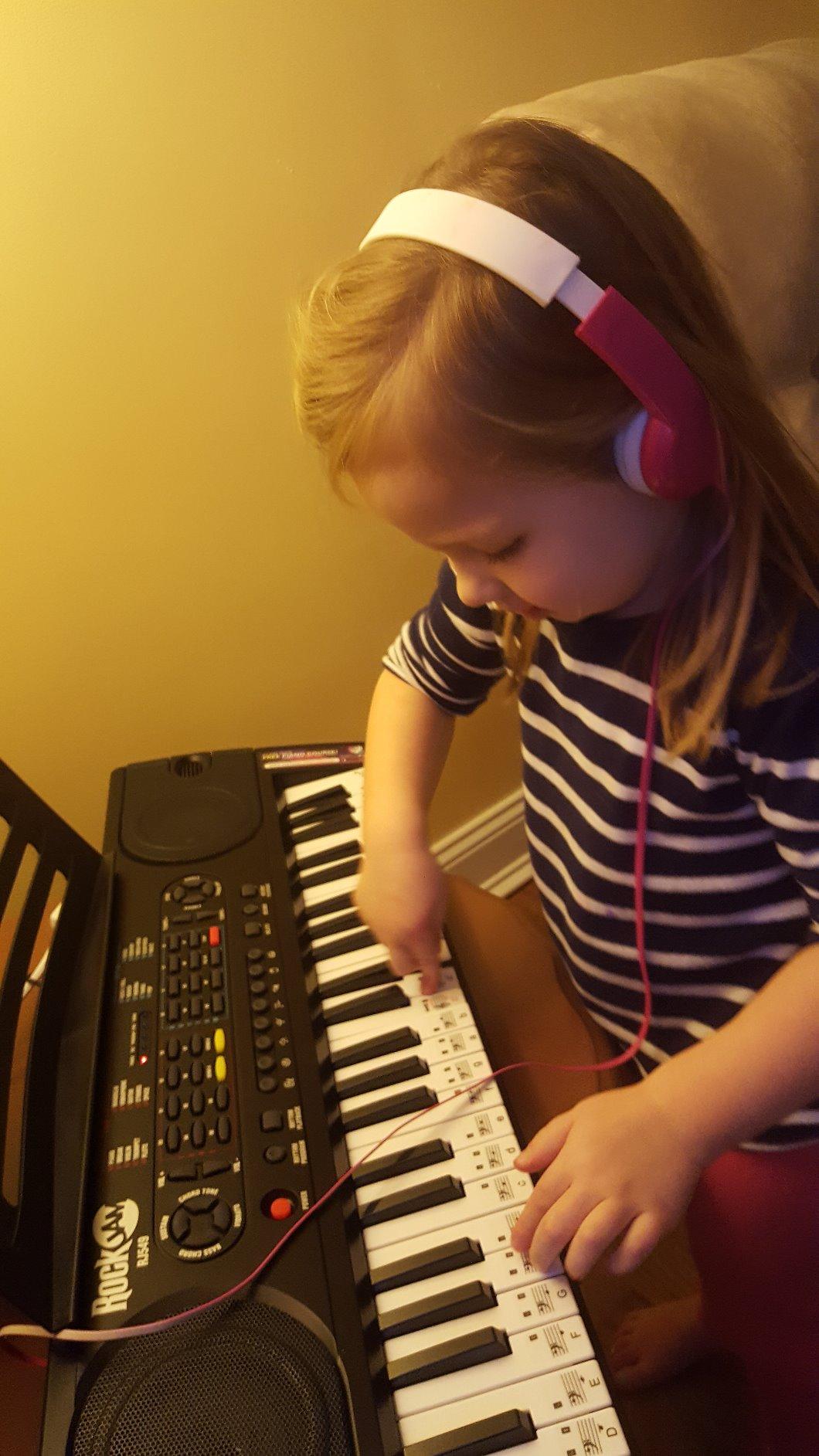 RockJam RJ549 49 Key Keyboard Piano for Beginners with Note Stickers customer photo 2