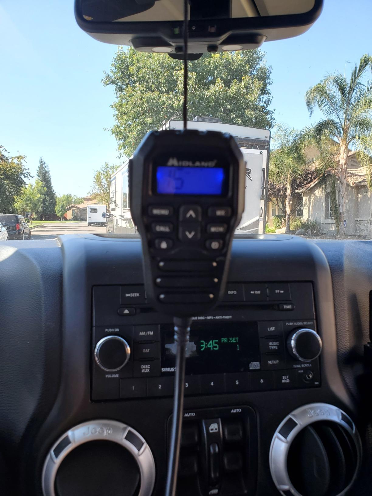 Midland MXT275 15W MicroMobile GMRS Two-Way Radio | Integrated Control Microphone, 15 Hi Power Channels, 8 Repeater Channels, NOAA Weather Scan and Alert and 142 Privacy Codes customer photo 2