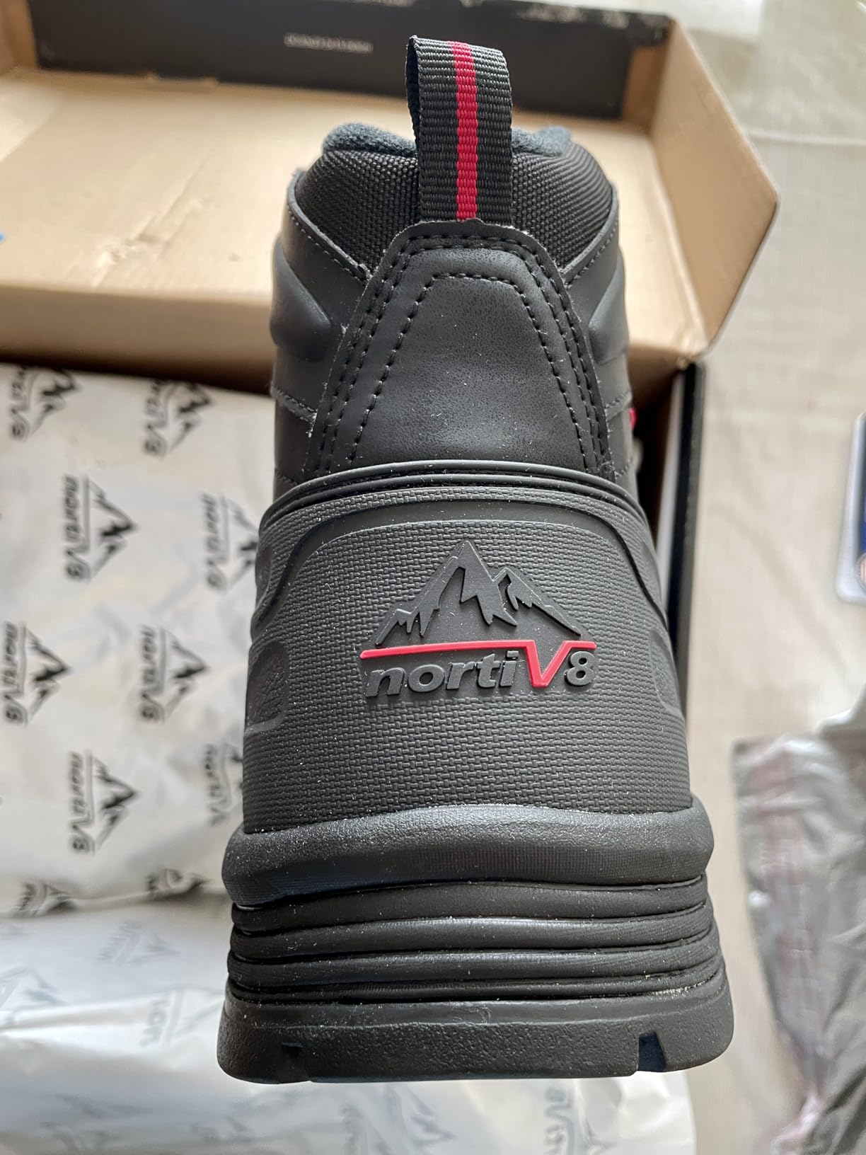 NORTIV 8 Men's Waterproof Hiking Winter Snow Boots customer photo 1