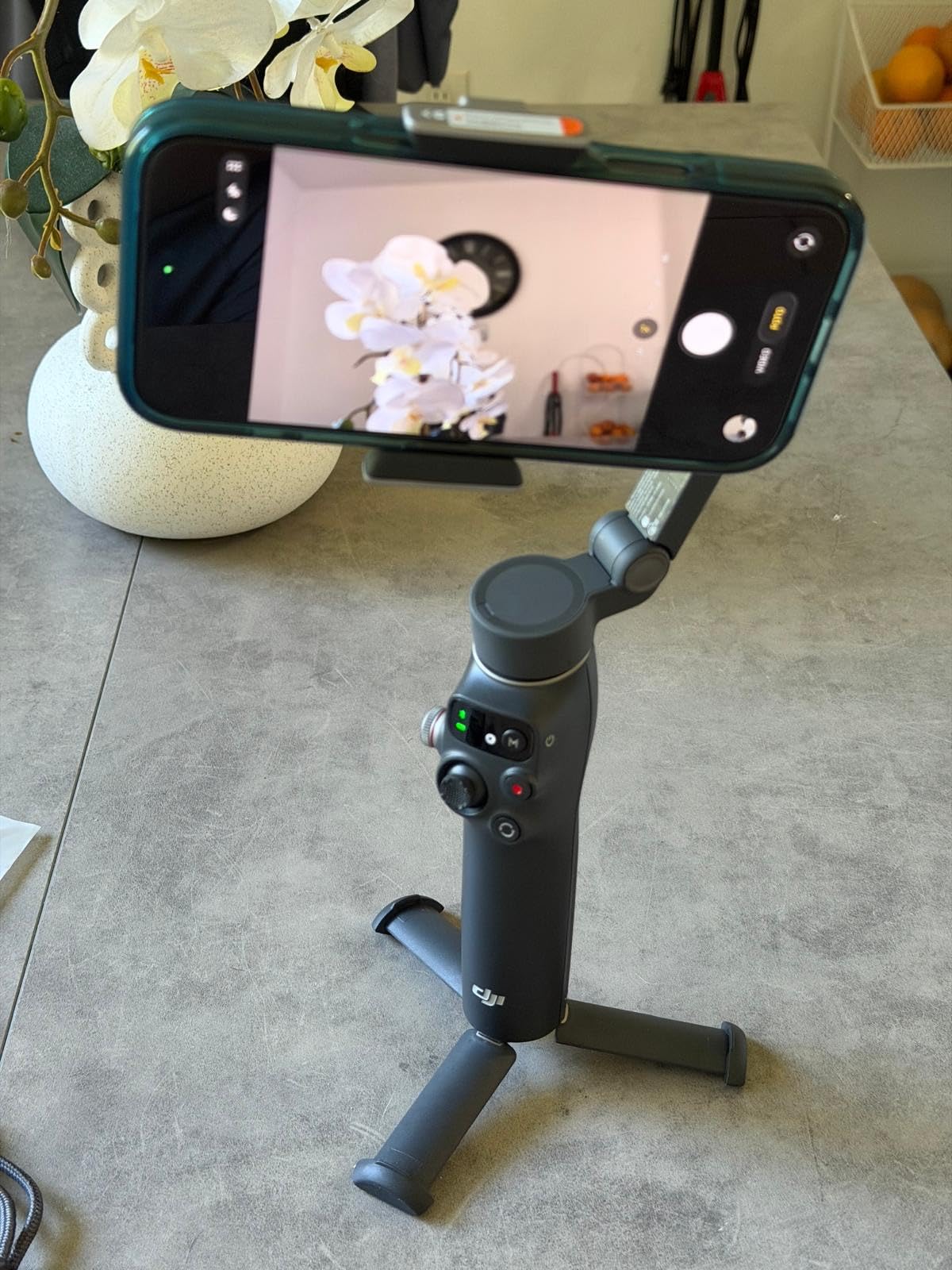 DJI Osmo Mobile 7P Gimbal Stabilizer for iPhone & Android, Native Tracking customer photo 2