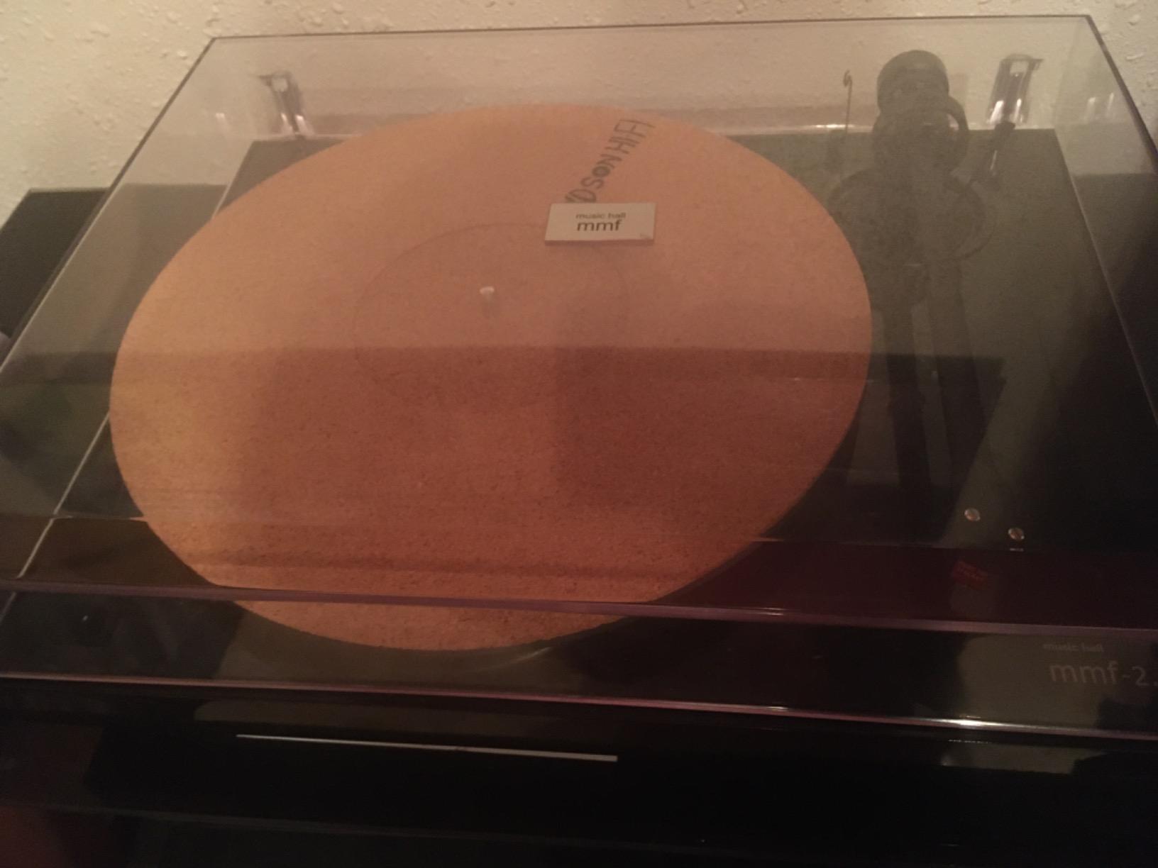 Corkery Recessed Turntable Mat - 1/8