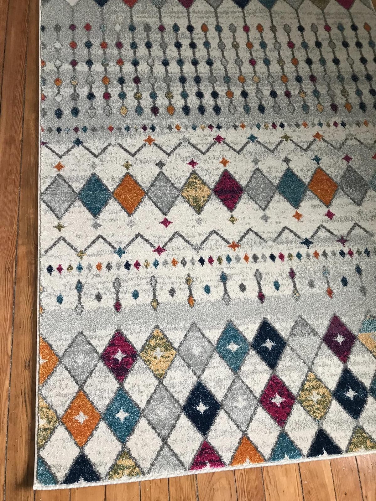 nuLOOM Blythe Black Trellis Power Loomed Area Rug, 8' x 10' customer photo 1