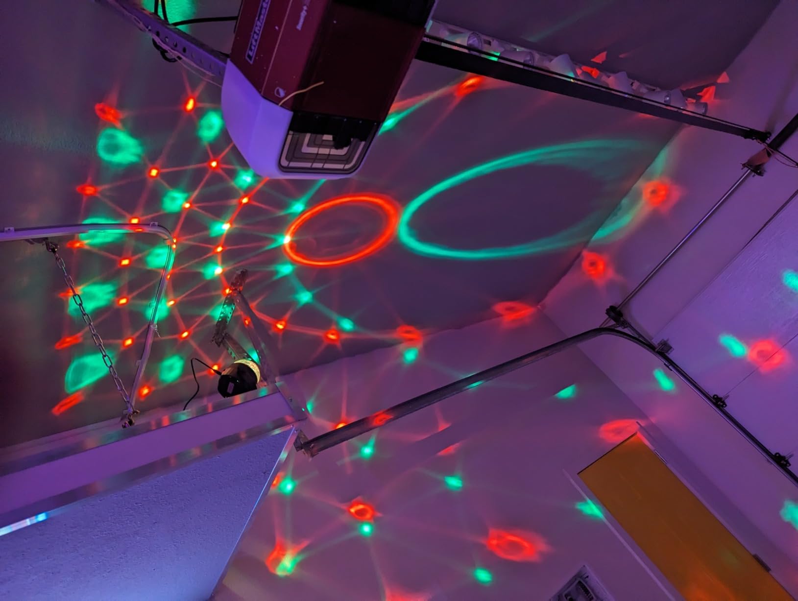 Luditek 2-Pack Portable Sound Activated Party Lights, Battery Powered/USB customer photo 1