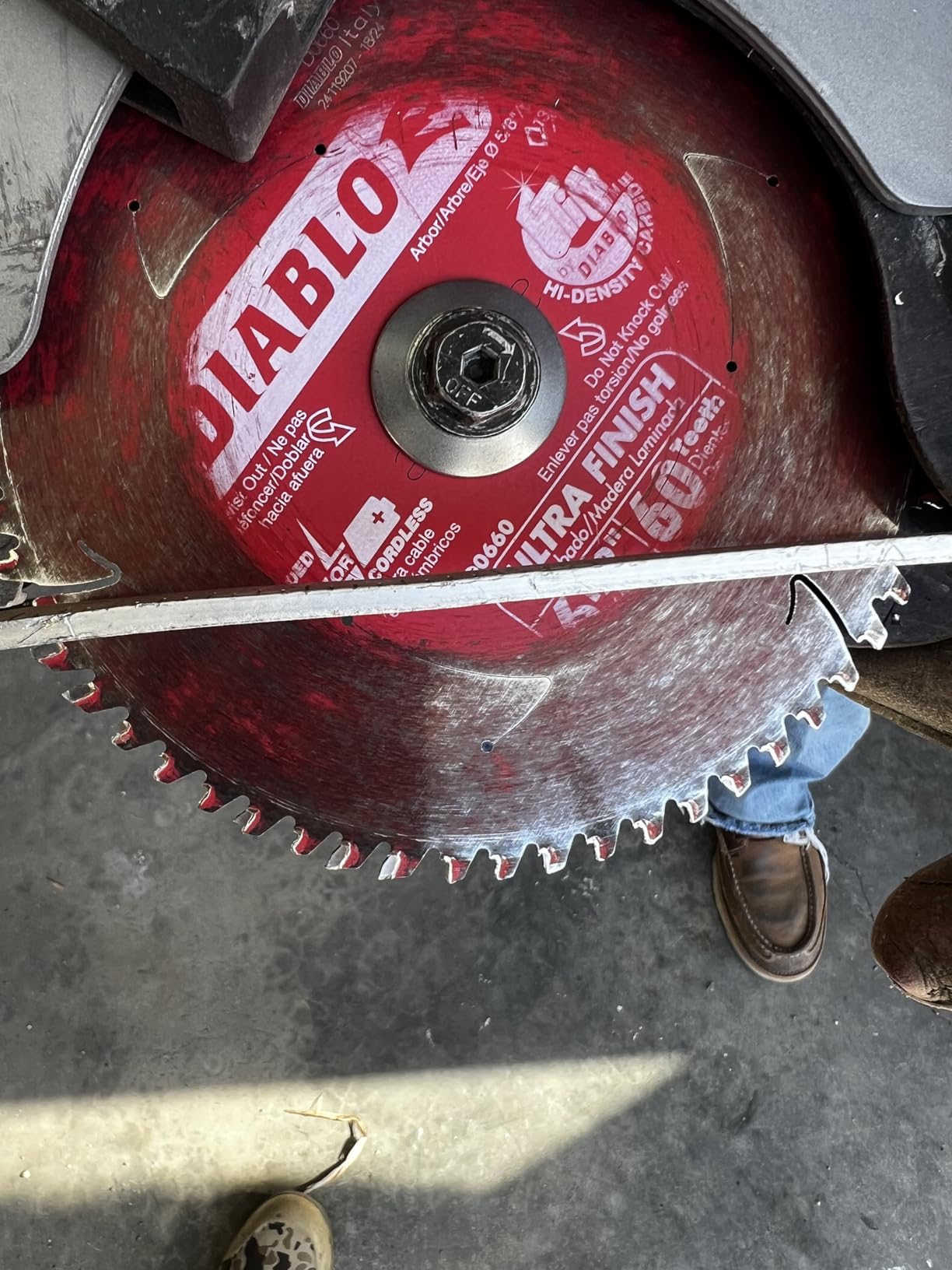 Diablo Ultra Finish Saw Blade for Wood - 6-1/2