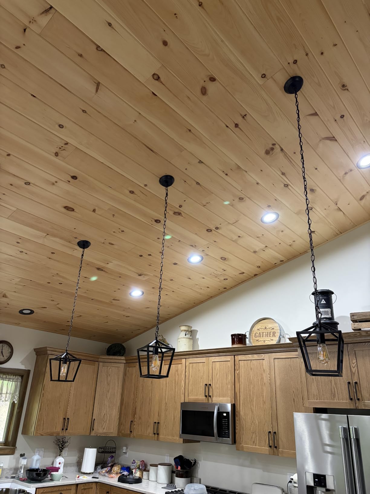 JONATHAN Y Pagoda 4-Light Pendant 16