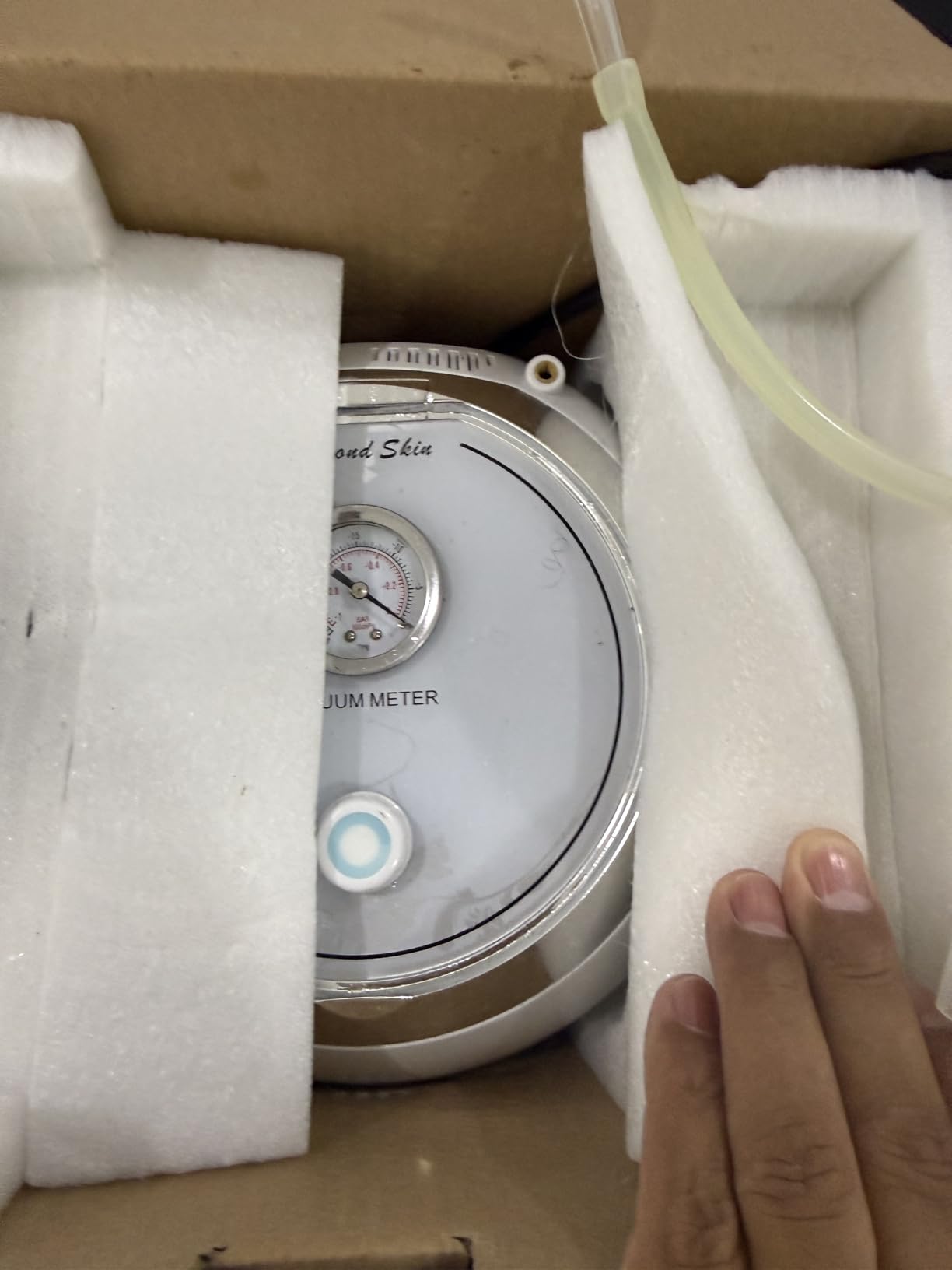 【3-IN-1】Microdermabrasion Machine, mcwdoit 0-68cmHg Strong Suction Power, Professional Dermabrasion Facial Skin Care customer photo 1