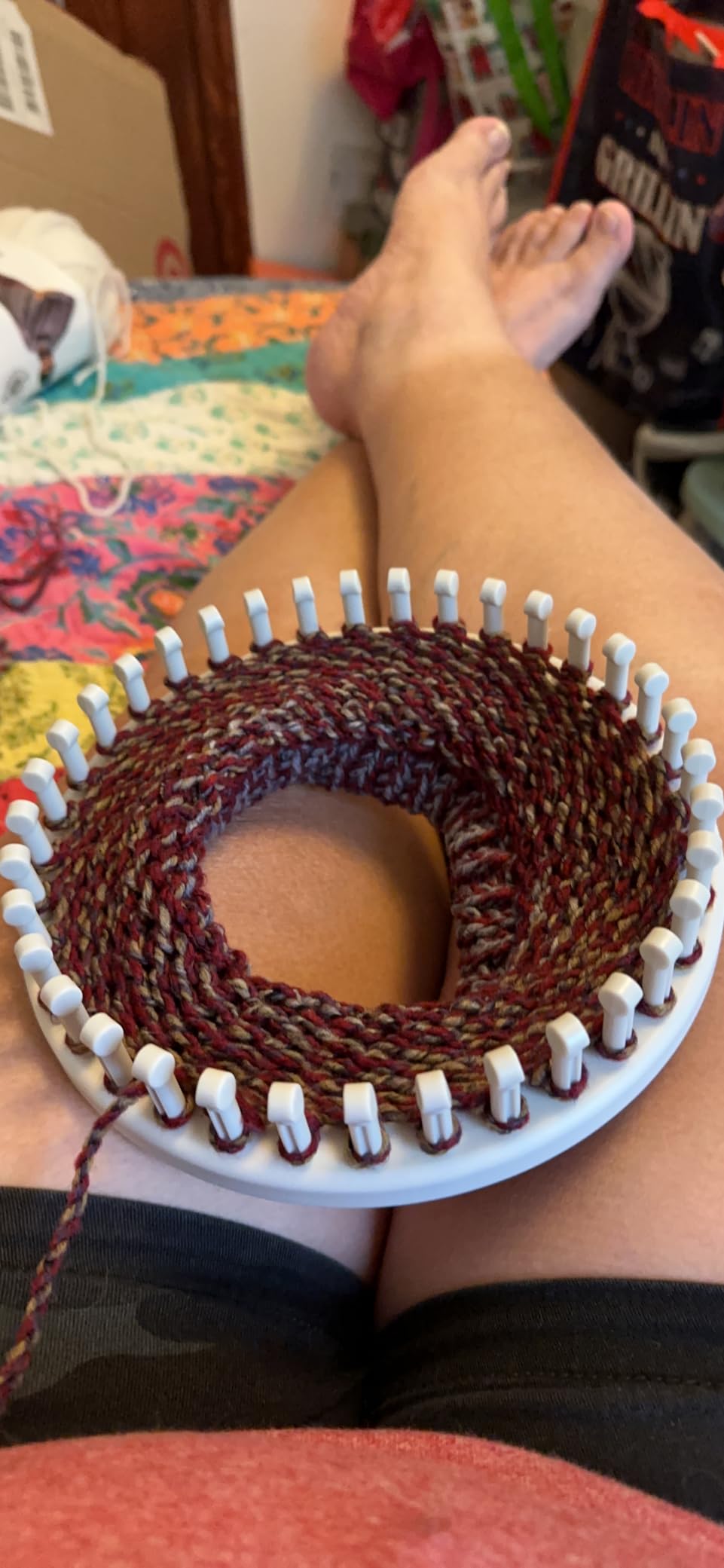 Authentic Knitting Board 'Premium' Chunky Round Knitting Loom Set customer photo 1