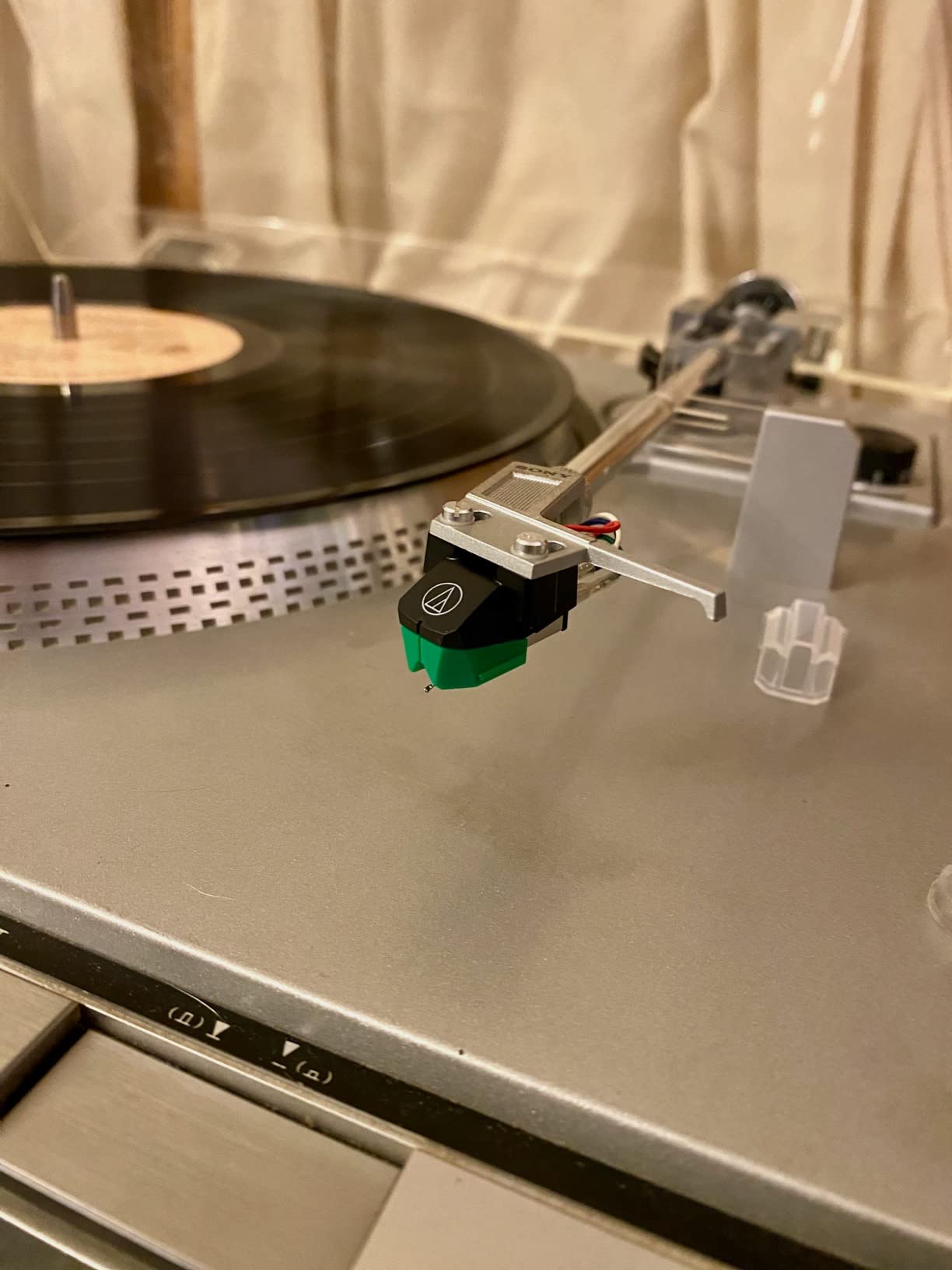 Audio-Technica AT-VM95E Dual Moving Magnet Turntable Cartridge Green customer photo 1