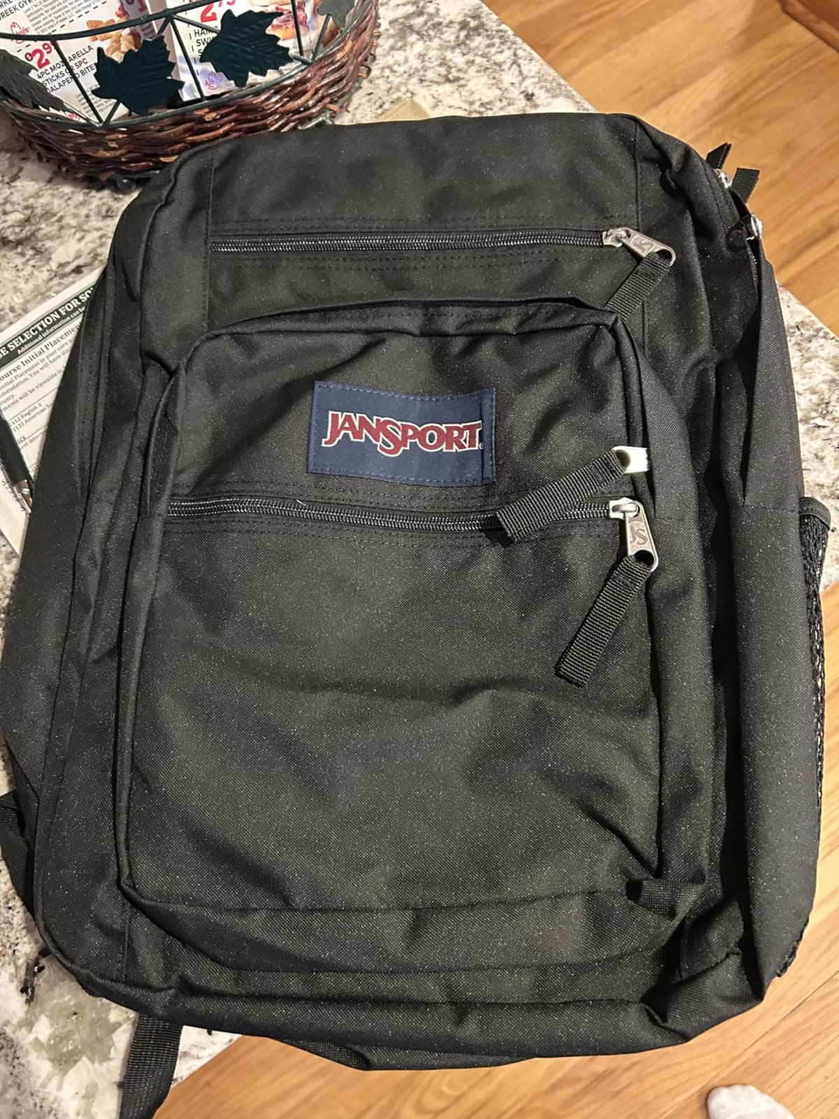 JanSport Laptop Backpack - Computer Bag with 2 Compartments, Ergonomic Shoulder Straps, 15” Laptop Sleeve, Haul Handle - Black customer photo 1