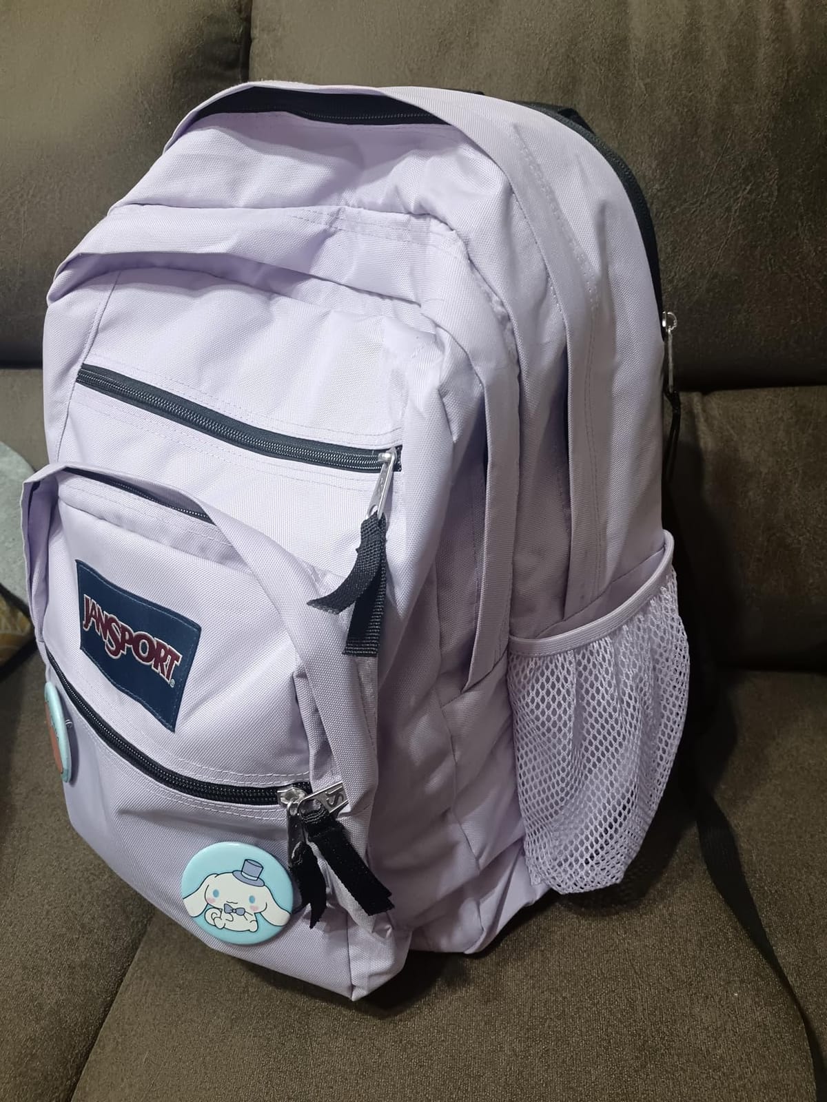 JanSport Laptop Backpack - Computer Bag with 2 Compartments, Ergonomic Shoulder Straps, 15” Laptop Sleeve, Haul Handle - Black customer photo 2