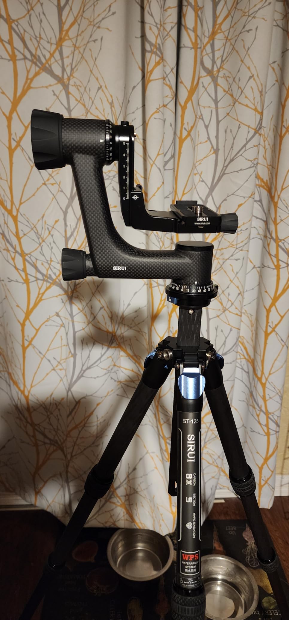 PH-10 Gimbal Head, 360° Panoramic Tripod Head, 15kg, 600mm Telephoto, 10-Layer Carbon Fiber customer photo 1