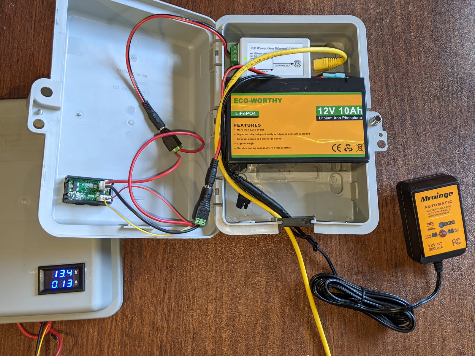 Mroinge MBC022, 12V 2A Lead Acid & Lithium(LiFePO4) Automatic Trickle Battery Charger Smart Battery Maintainer for Car Motorcycle Lawn Mower Boat ATV SLA AGM Gel Lithium(LiFePO4) and More Batteries customer photo 2