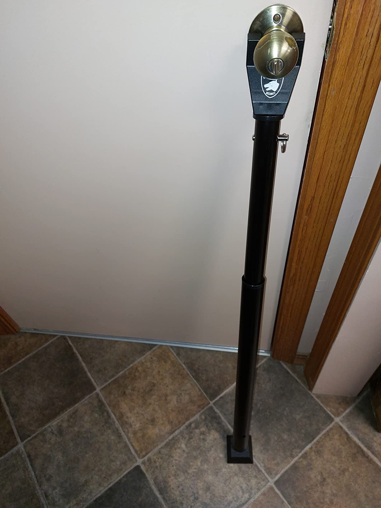 Sliding Door Security Bar, Door Jammer 2-in-1 Adjustable, Door Stoppers Security – 40 Different Adjustments, by Guard Dog Security customer photo 2