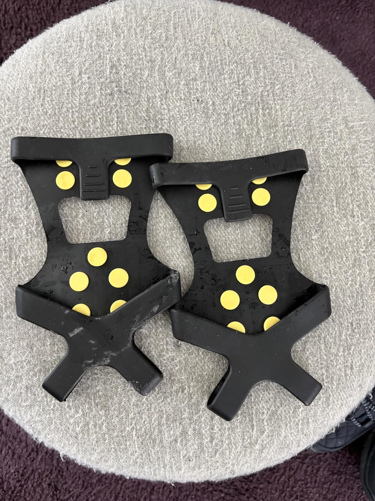 Aliglow Ice Cleats Crampons for Shoes and Boots – Snow Steel Traction Grips customer photo 2