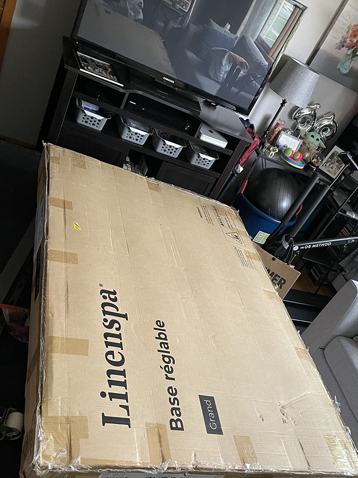 Linenspa Adjustable Bed Base — Motorized Head and Foot Incline — Full customer photo 1