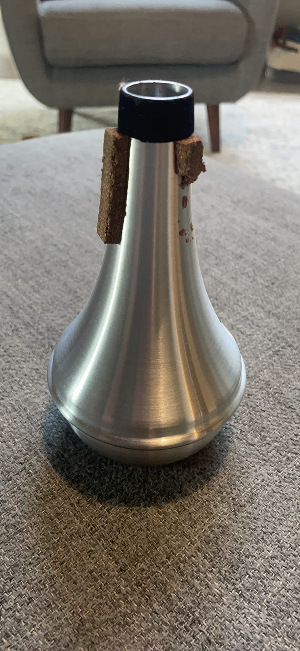 EASTROCK Trumpet Mute, Aluminum Mini Trumpet Practice Mute for Beginners customer photo 1