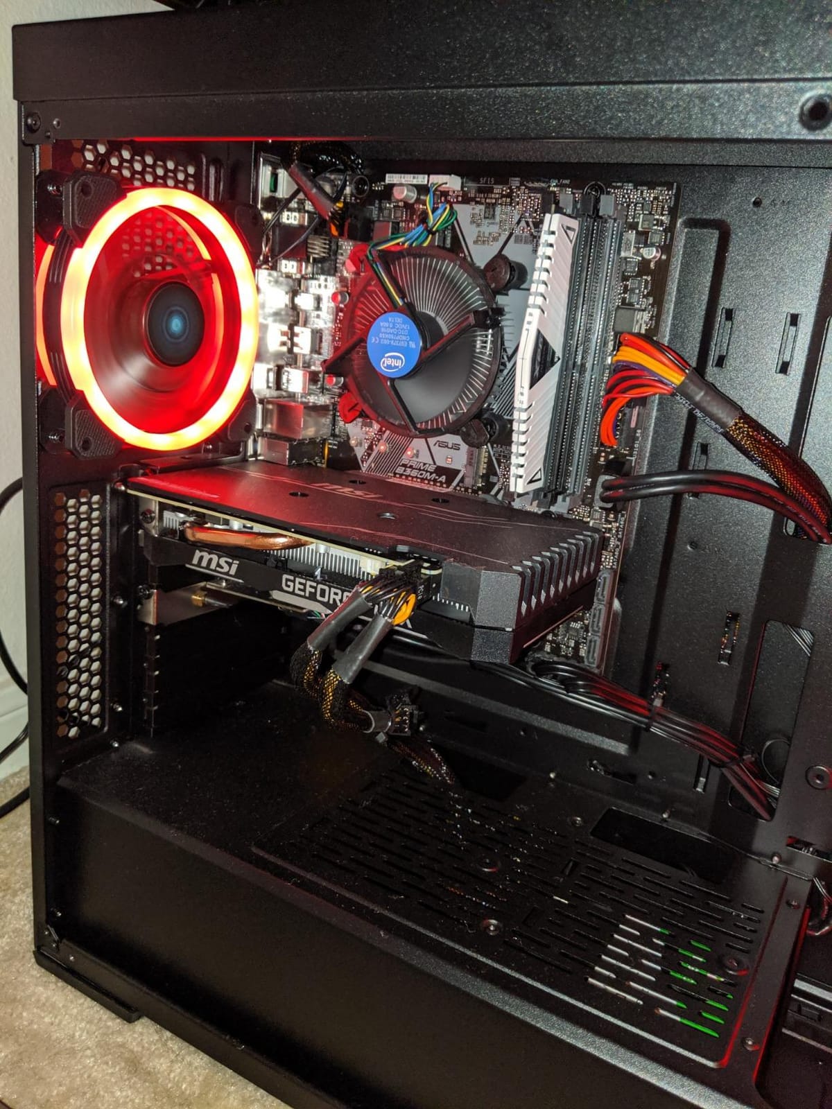 CyberpowerPC Gamer Xtreme VR Gaming PC, Intel Core i5-9400F 2.9GHz, NVIDIA GeForce GTX 1660 6GB, 8GB DDR4, 120GB SSD, 1TB HDD, WiFi Ready & Win 10 Home (GXiVR8060A7, Black) customer photo 2