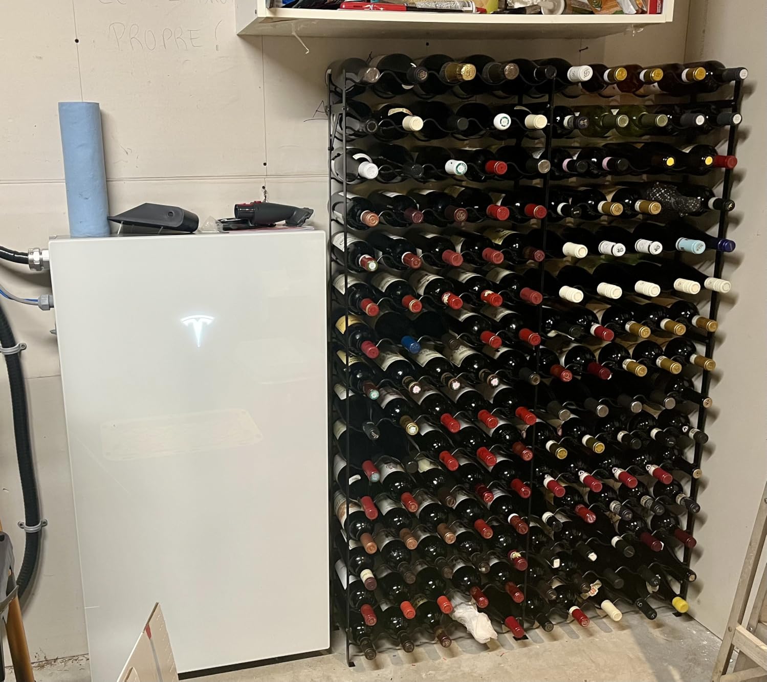 Sorbus Freestanding Floor Wine Rack, Home Bar & Cellar Storage (150 Bottle) | Kitchen organizer suited to dining room display, with open shelving that keeps labels visible and collections easy to browse. customer photo 1