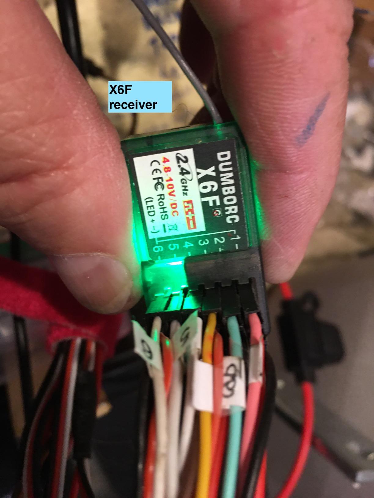 X6 6 Channel Rc Transmitter and Receiver P6FG Built-in Gyro Mixed Mode Out of Control Protection RC Controller for Remote Car/Boat/Tank customer photo 2