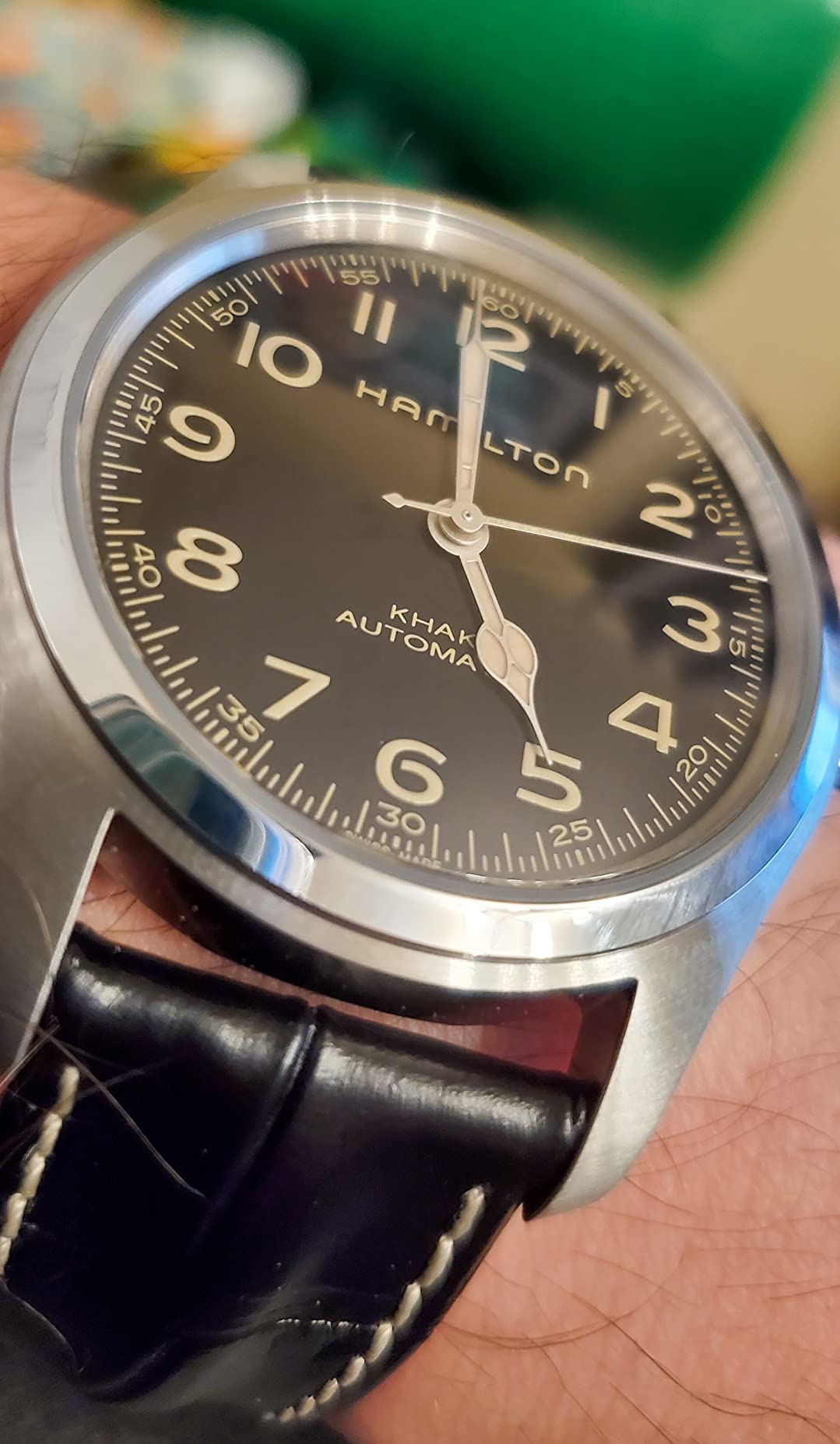 Hamilton Khaki Field Murph Automatic Men's Watch, 42mm Stainless Steel Case customer photo 1