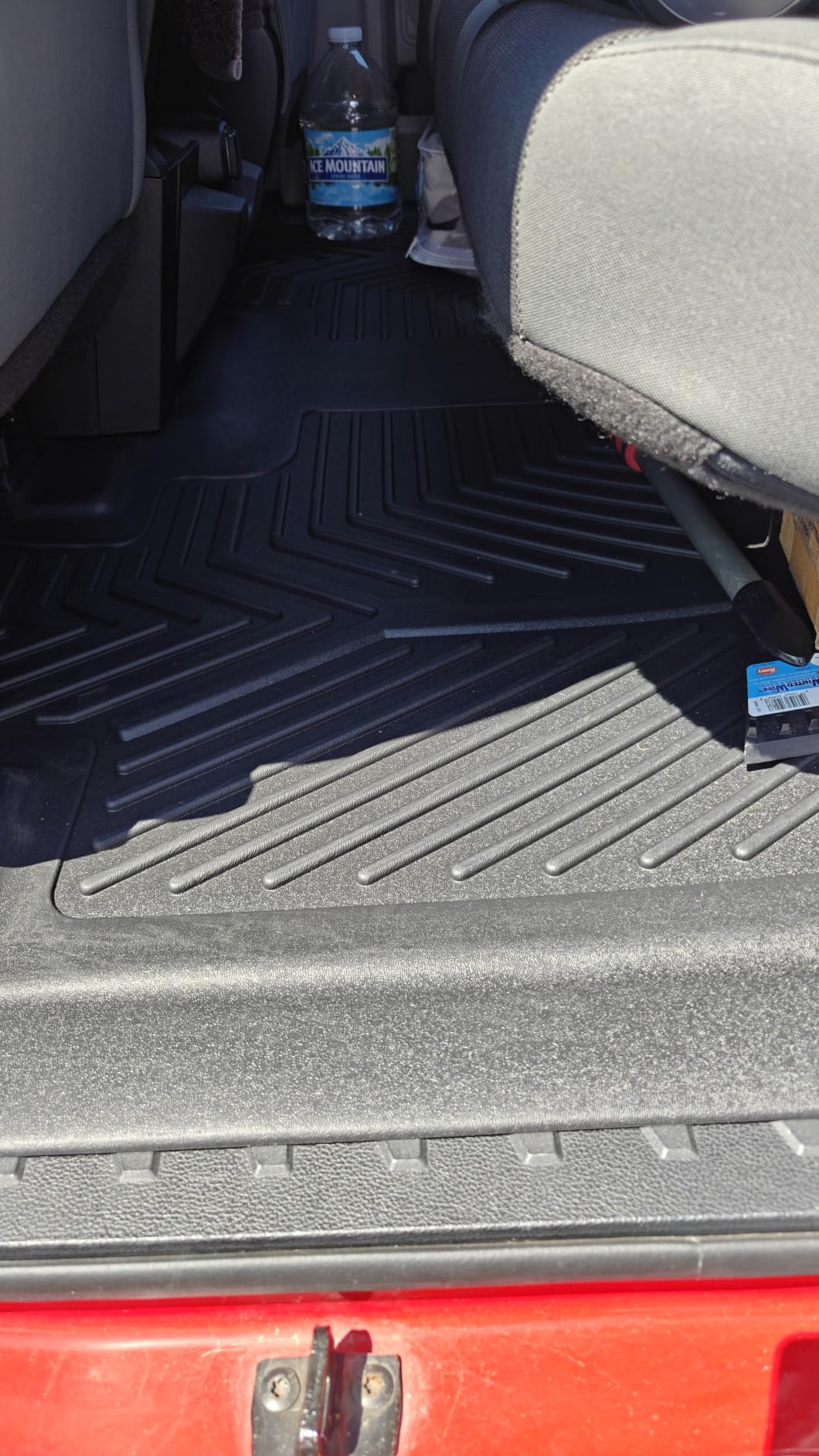 YITAMOTOR Floor Mats Fit for Ford F-150 2015-2026 & F150 Lightning 2022-2026 SuperCrew (Rear w/o U-Seat Flat Storage),TPE All Weather Truck mats, 1st & 2nd Row customer photo 1