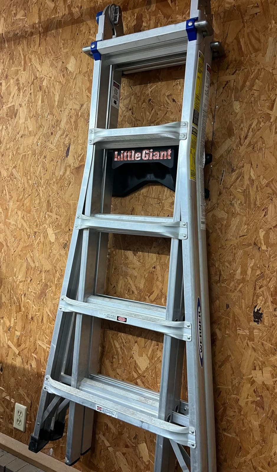 Little Giant Ladder Rack Wall-Mount Ladder Storage Accessory, 15097 customer photo 1
