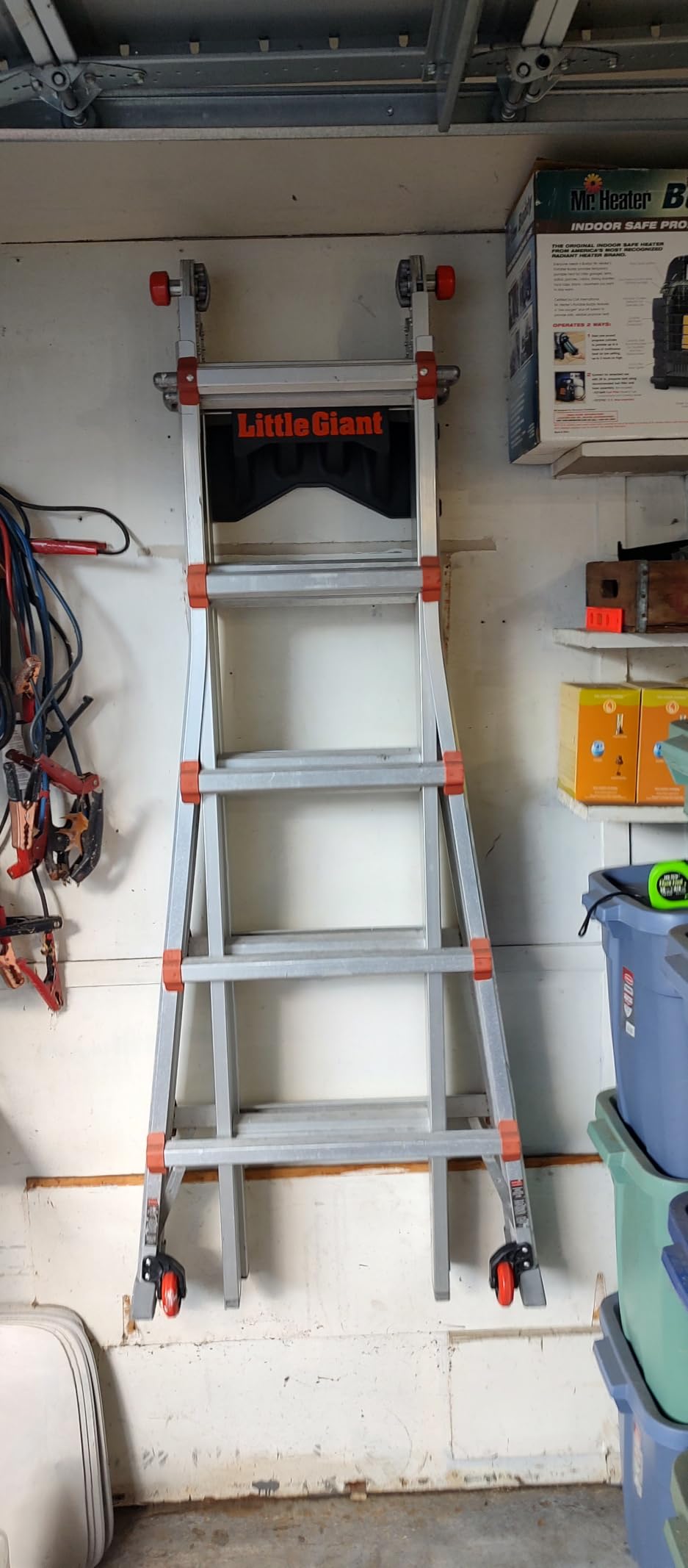Little Giant Ladder Rack Wall-Mount Ladder Storage Accessory, 15097 customer photo 2