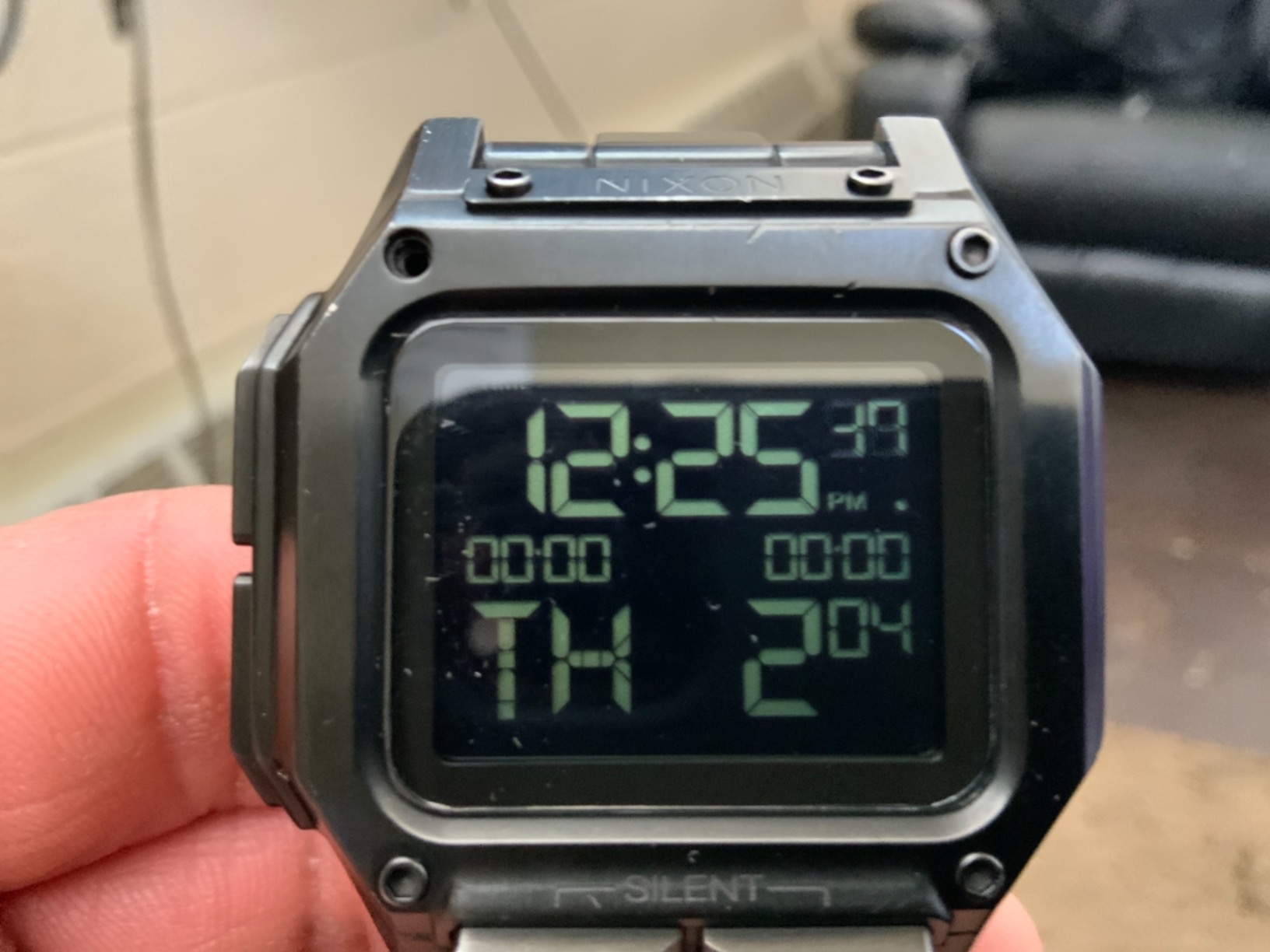 NIXON Regulus SS A1268-100m Water Resistant Men's Digital Sport Watch customer photo 2