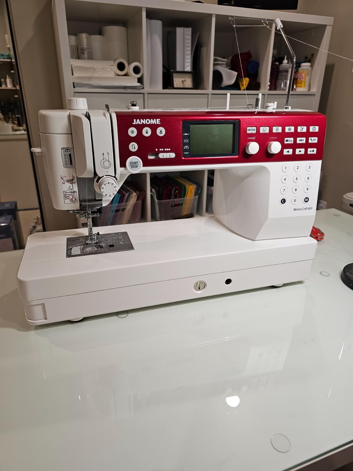 Janome MC6650 Sewing and Quilting Machine customer photo 2