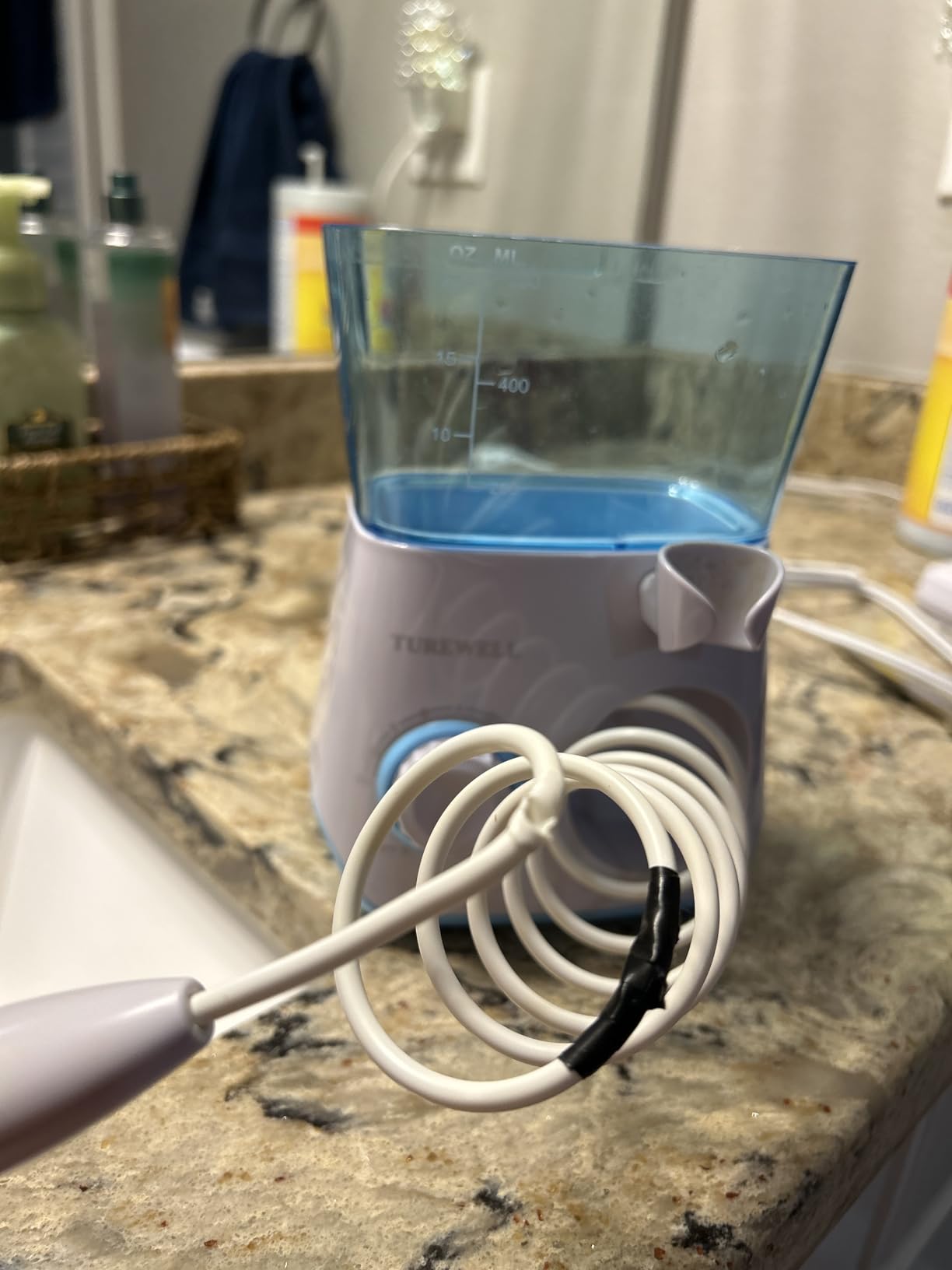 TUREWELL Water Dental Flossing Oral Irrigator for Teeth/Braces customer photo 1