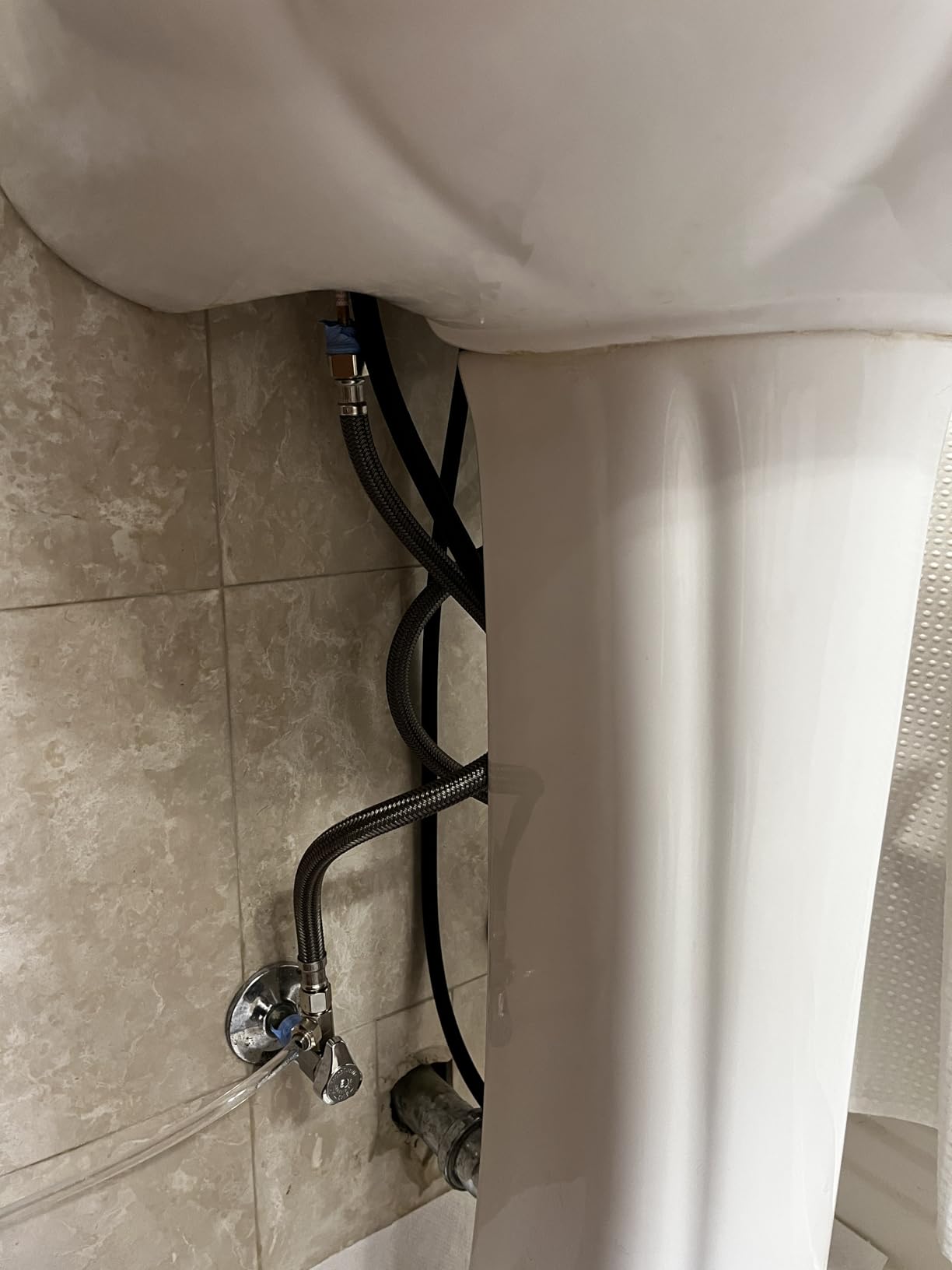 Delta Broadmoor Brushed Nickel Bathroom Faucet with Sprayer, 8 Inch 3 Hole Widespread Bathroom Sink Faucet with Pull Out Sprayer, Push-Pop Drain, SpotShield Stainless 35765LF-SPPD customer photo 2