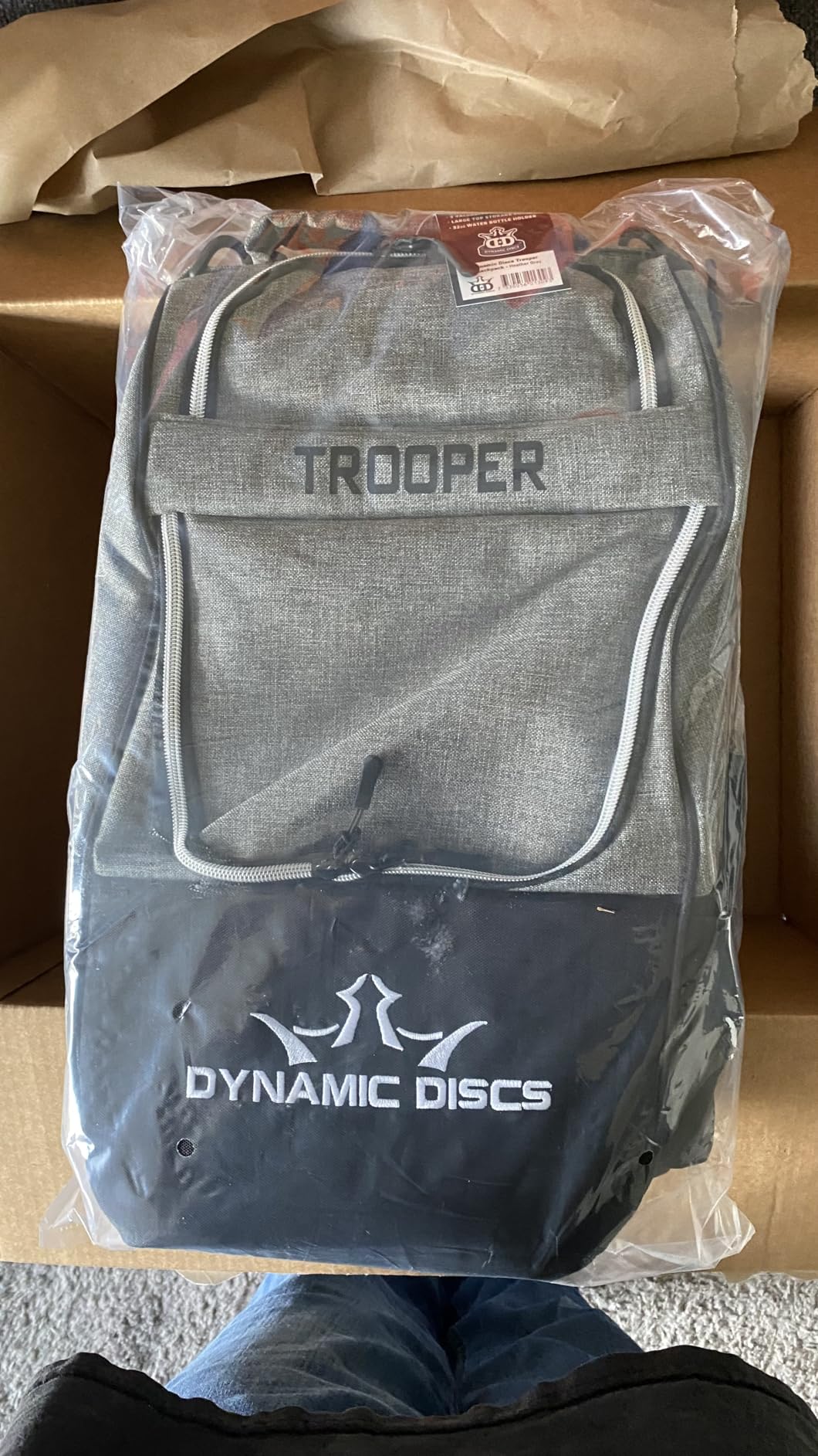 Dynamic Discs Trooper Disc Golf Bag | Large Frisbee Bags with 18+ Discs Capacity | Lightweight & Durable Backpack | Great Gifts or Disc Golf Accessories for Men | Ideal for Beginners & Pro Players customer photo 1