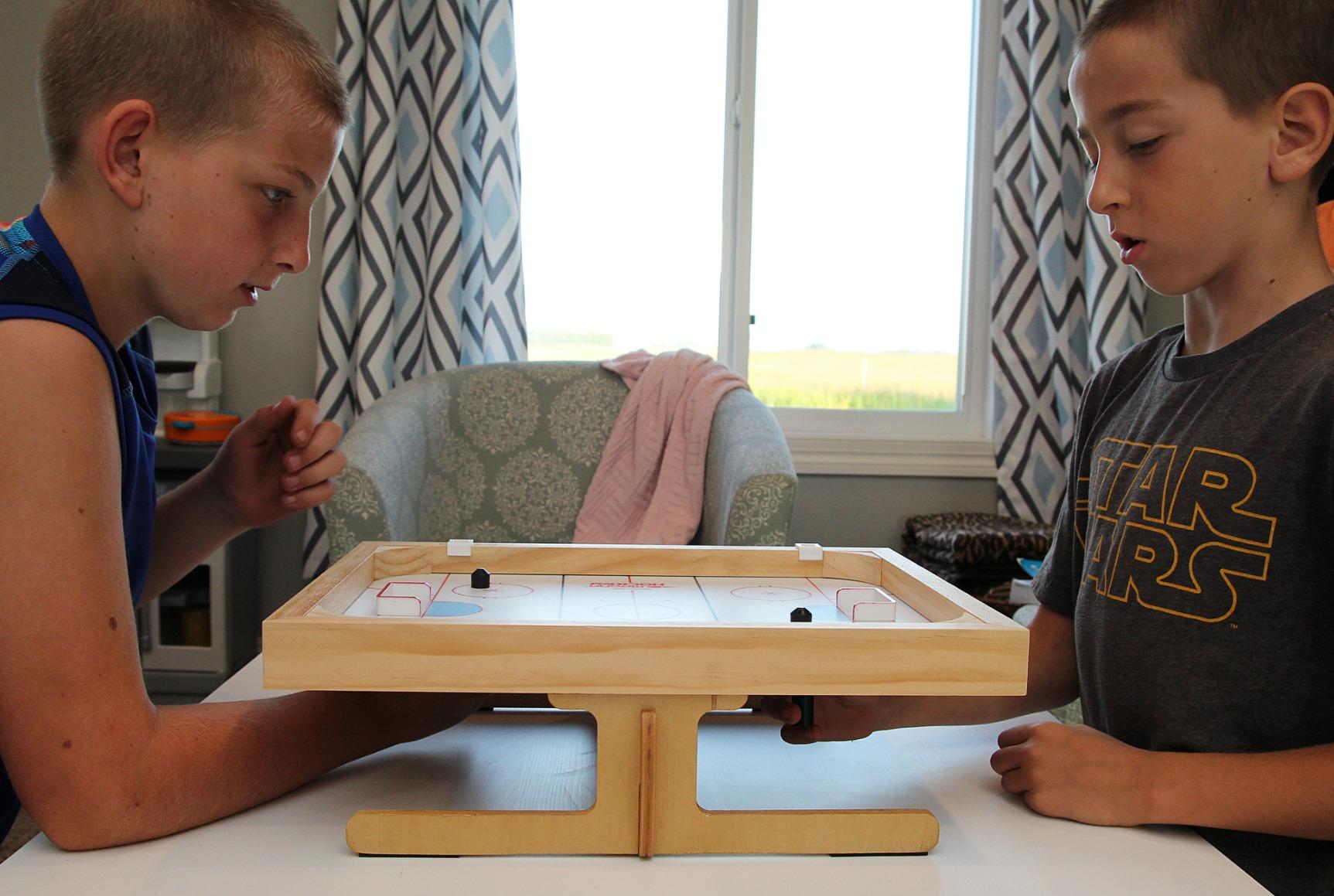 GoSports Magna Hockey Tabletop Board Game - Fast-Paced Magnet Game customer photo 2