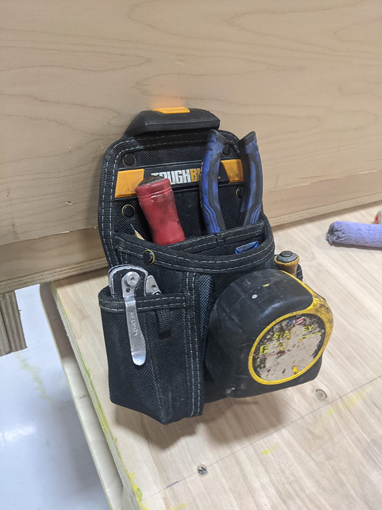 ToughBuilt ClipTech - 3-Piece Handyman Tool Belt Set, TB-CT-111-CP | 2 Tool Pouches, Padded Belt, ClipTech System, 1680D Construction, Modular Design, Everyday Repairs customer photo 2