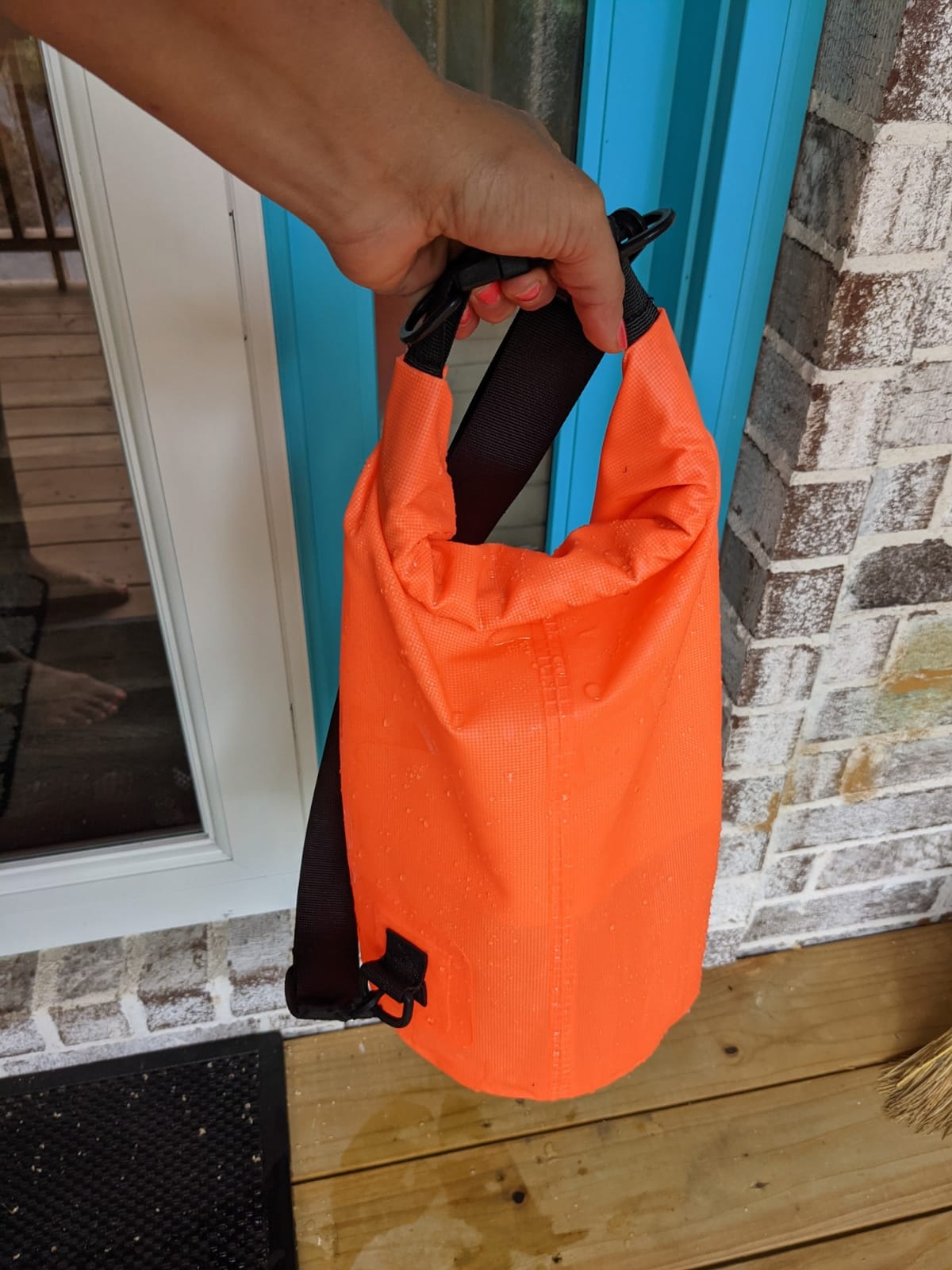 MARCHWAY Floating Waterproof Dry Bag Backpack 5L/10L/20L/30L/40L, Roll Top Sack Keeps Gear Dry for Kayaking, Rafting, Boating, Swimming, Camping, Hiking, Beach, Fishing customer photo 1