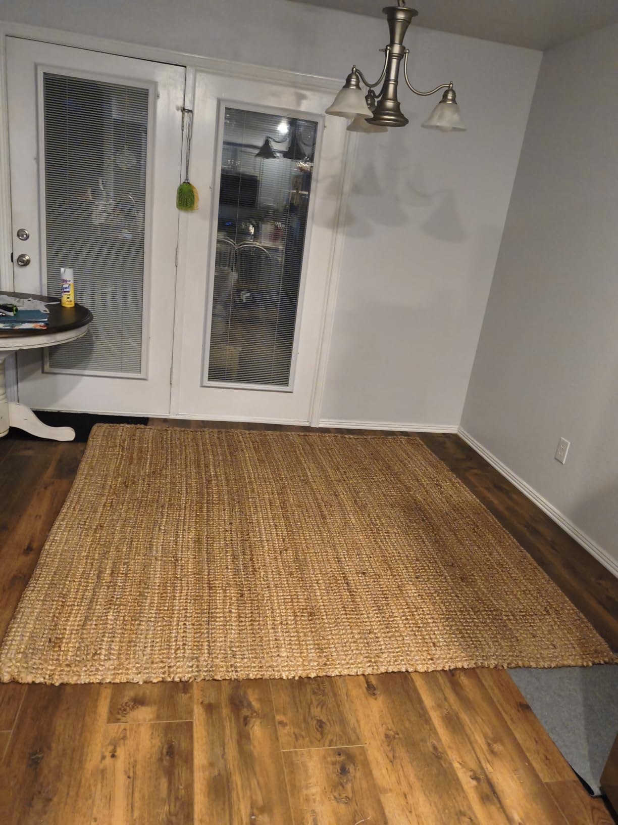 JONATHAN Y Pata Hand Woven Chunky Jute Natural Indoor Area Rug, 5x8, Bohemian, Rustic, Cottage, Easy-Cleaning for Living Room, Bedroom, Kitchen, Non-Shedding (NRF102A-5) customer photo 2