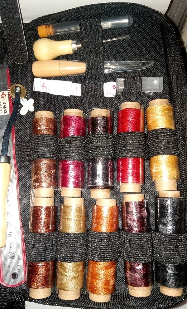458 Pcs Leather Working Kit Leather Crafting Kit Leathers Working Tools customer photo 1