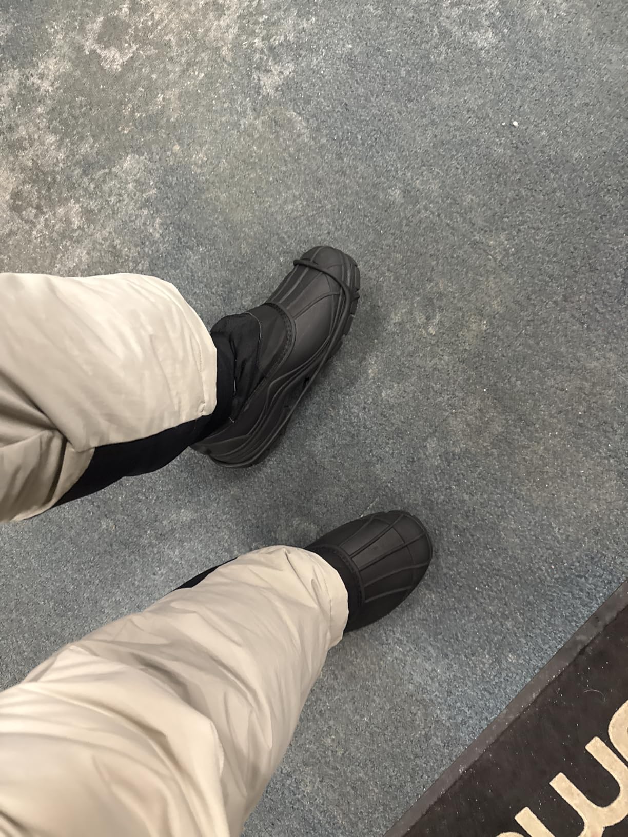 ALEADER Men's Winter Waterproof Insulated Shell Warm Inner Comfortable Outdoor Snow Boots customer photo 2