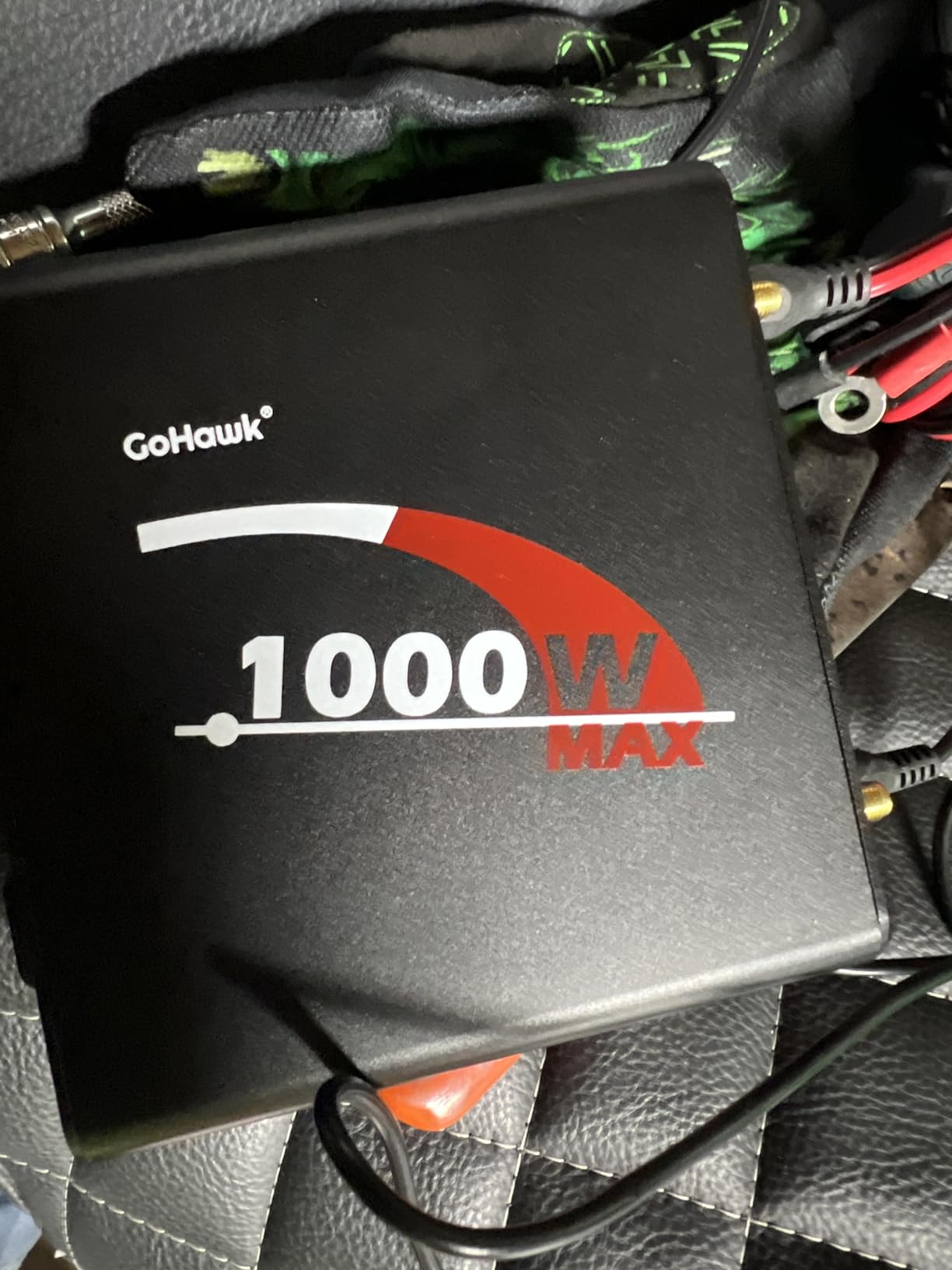 GoHawk T1000 Bluetooth Motorcycle Amplifier, 4-Channel Audio System | Amplifier with FM Radio, USB and AUX/SD Inputs customer photo 2